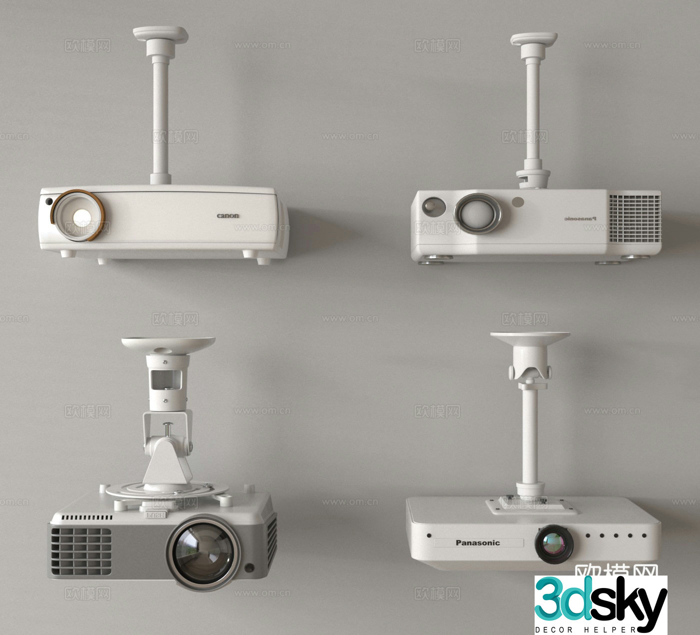 Projector 3D model
