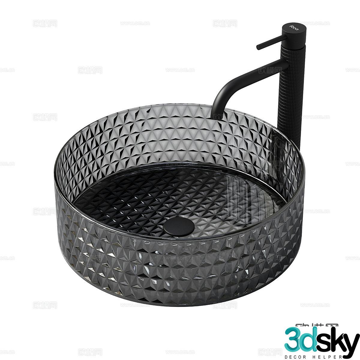 3D model of bathroom