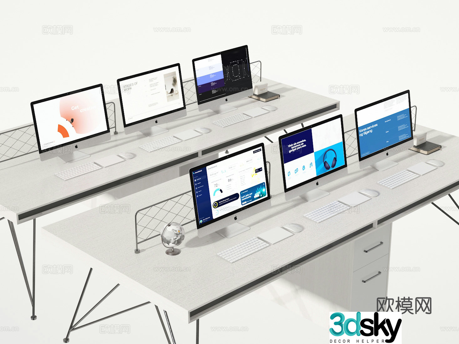 Computer 3D Model