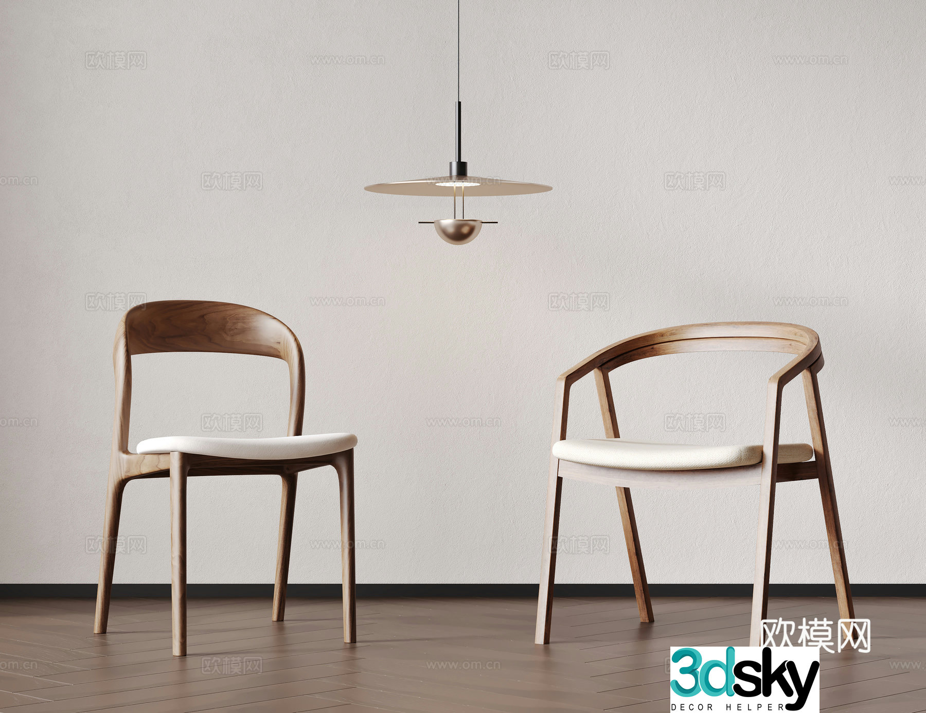 Medium style single chair dining chair book chair tea chair dressing chair solid wood single chair 3d model
