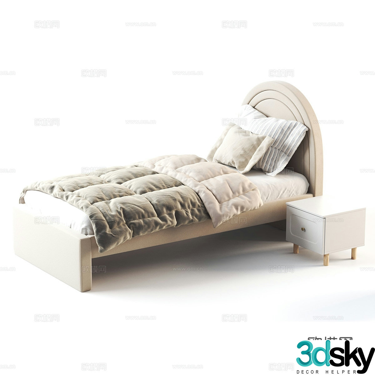 Children’s bed Runda3d model