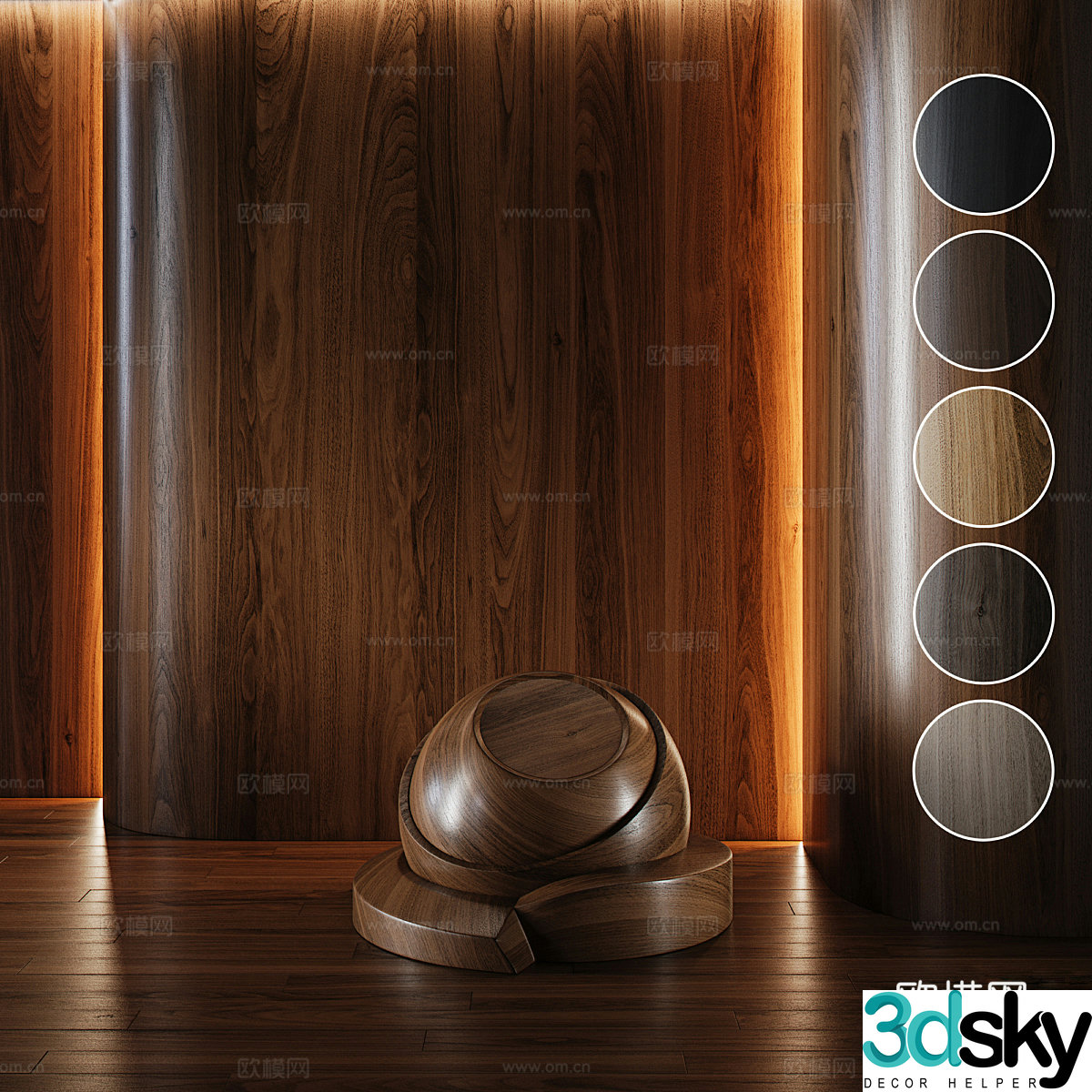 3d model of floor tiles