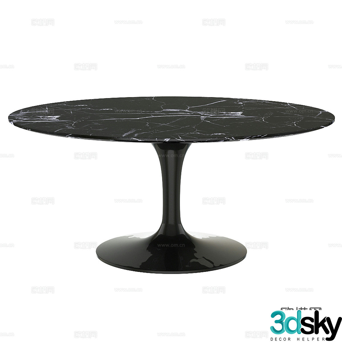 EICHHOLTZ Dining Table Solo 1120513d Model