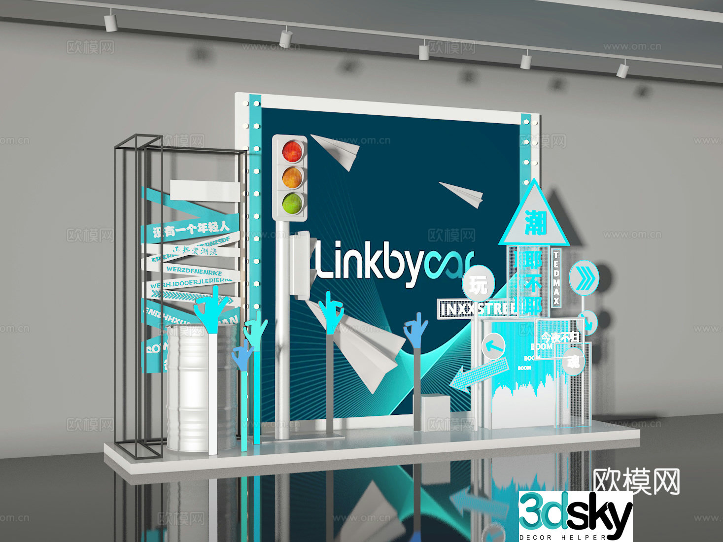 3D model of window beauty