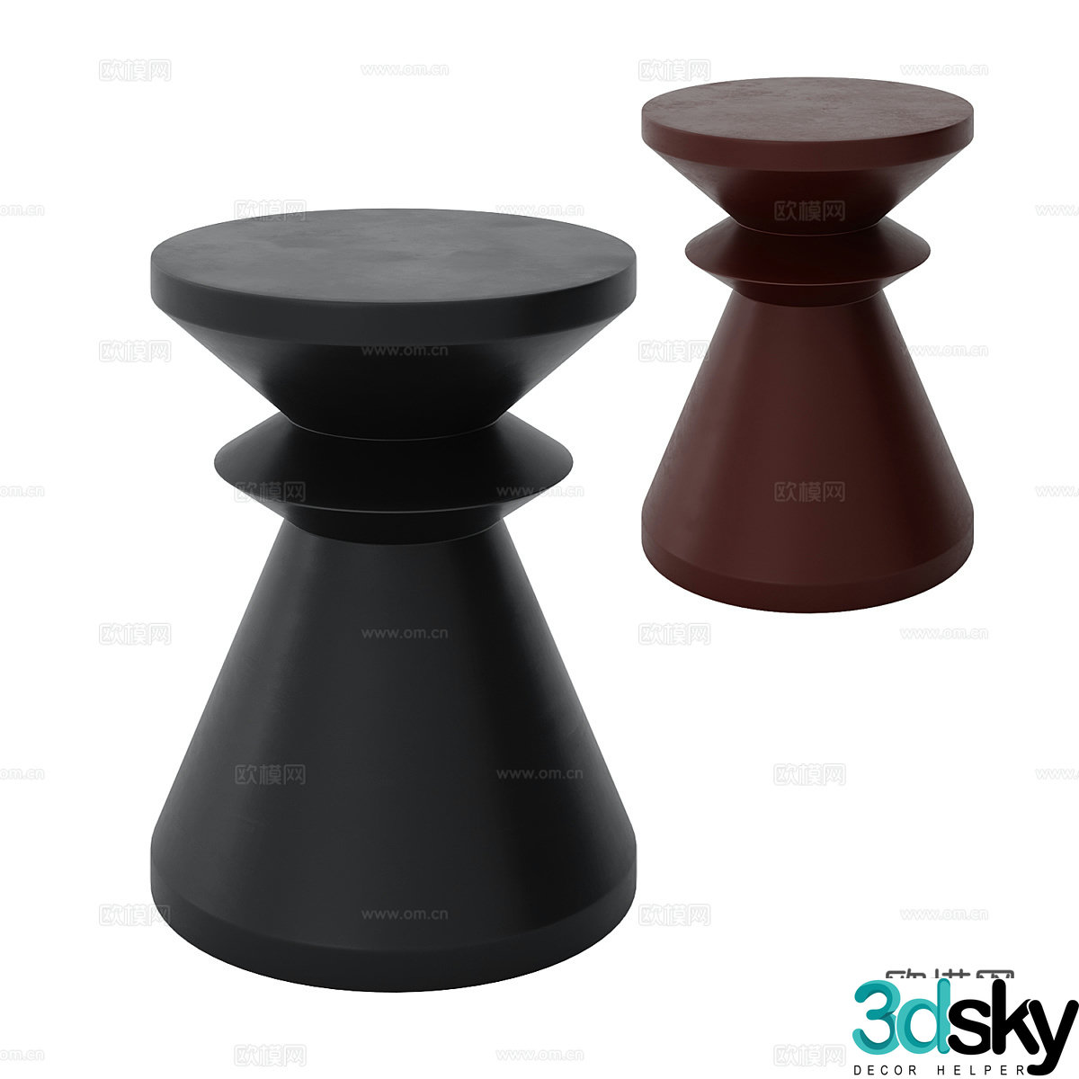 Modern Italian Alban 3D model