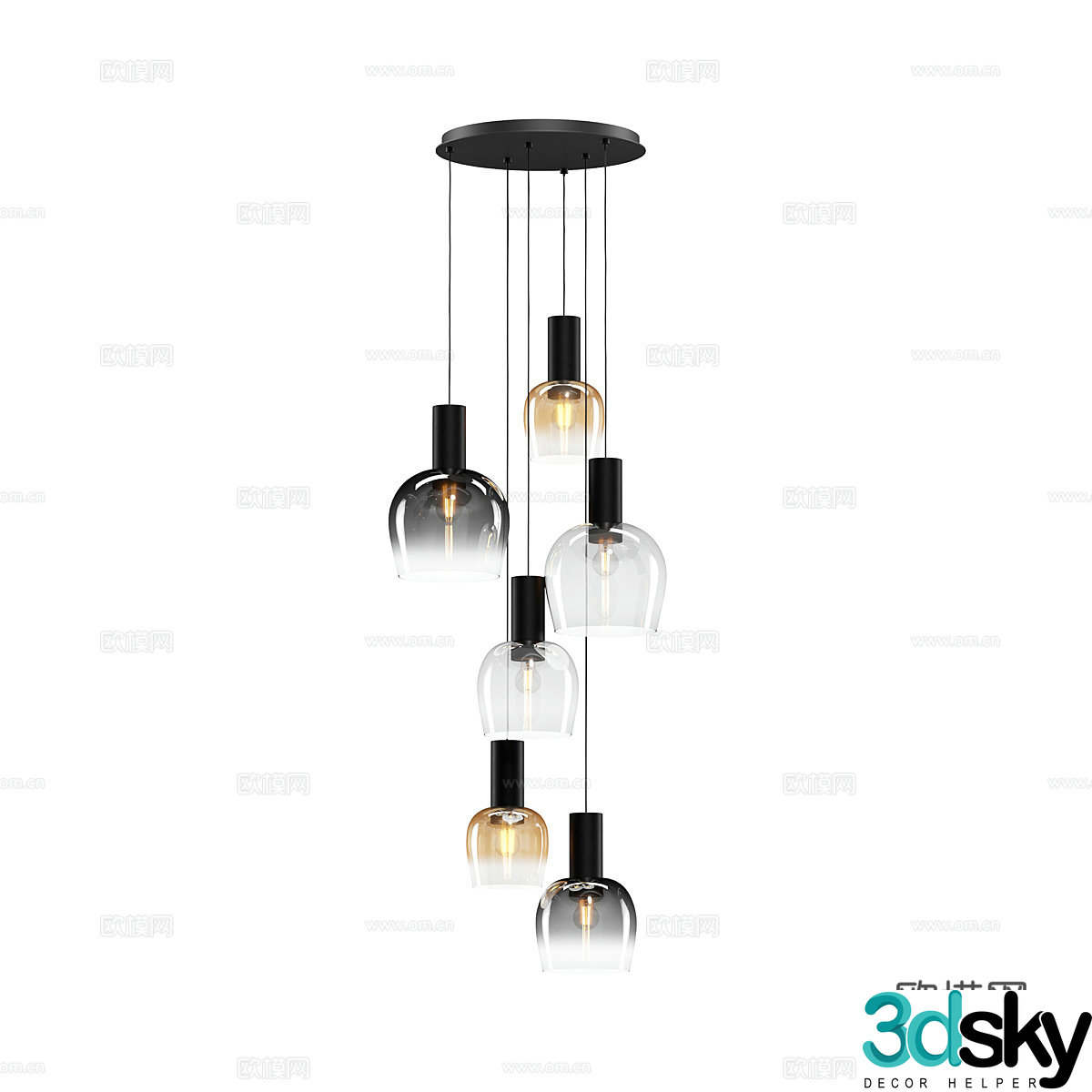 Chandelier 3d model