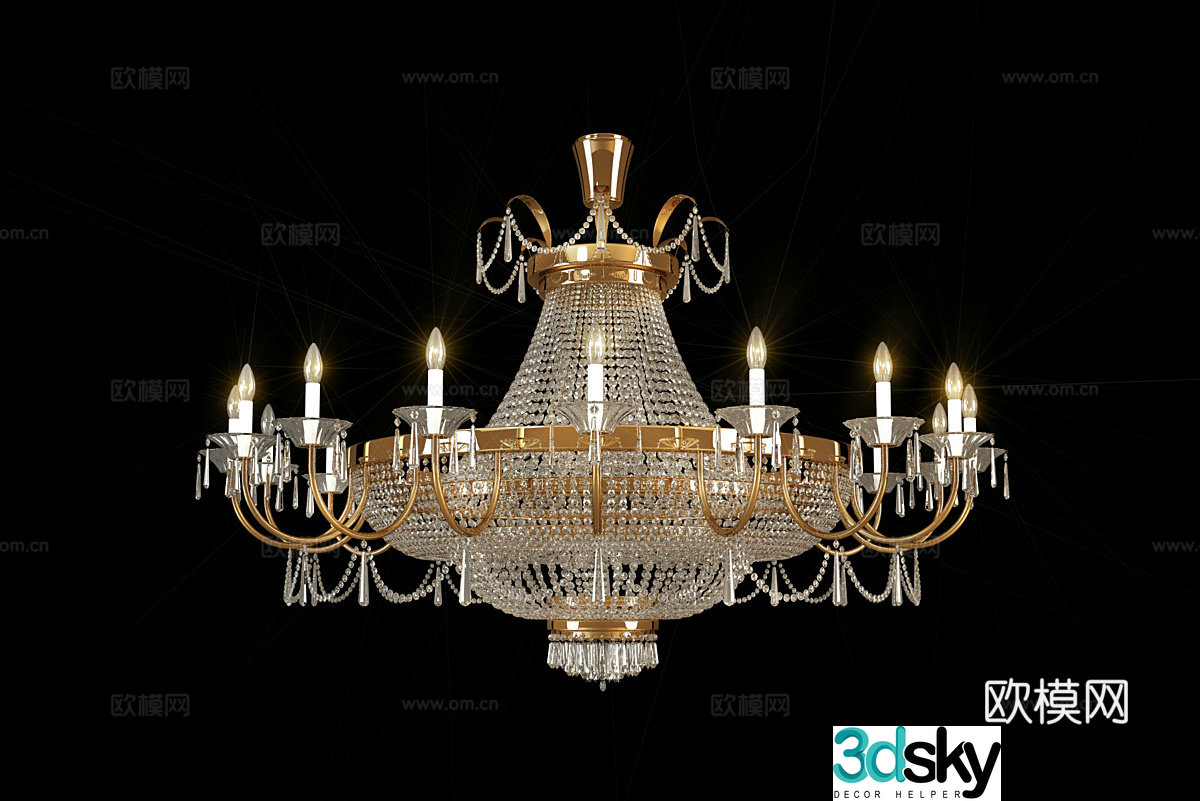 Glossy 3d model