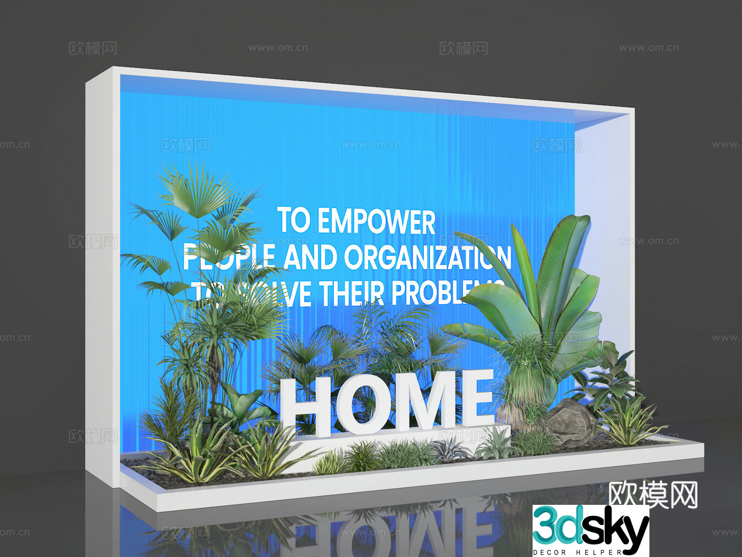 3D model of window beauty