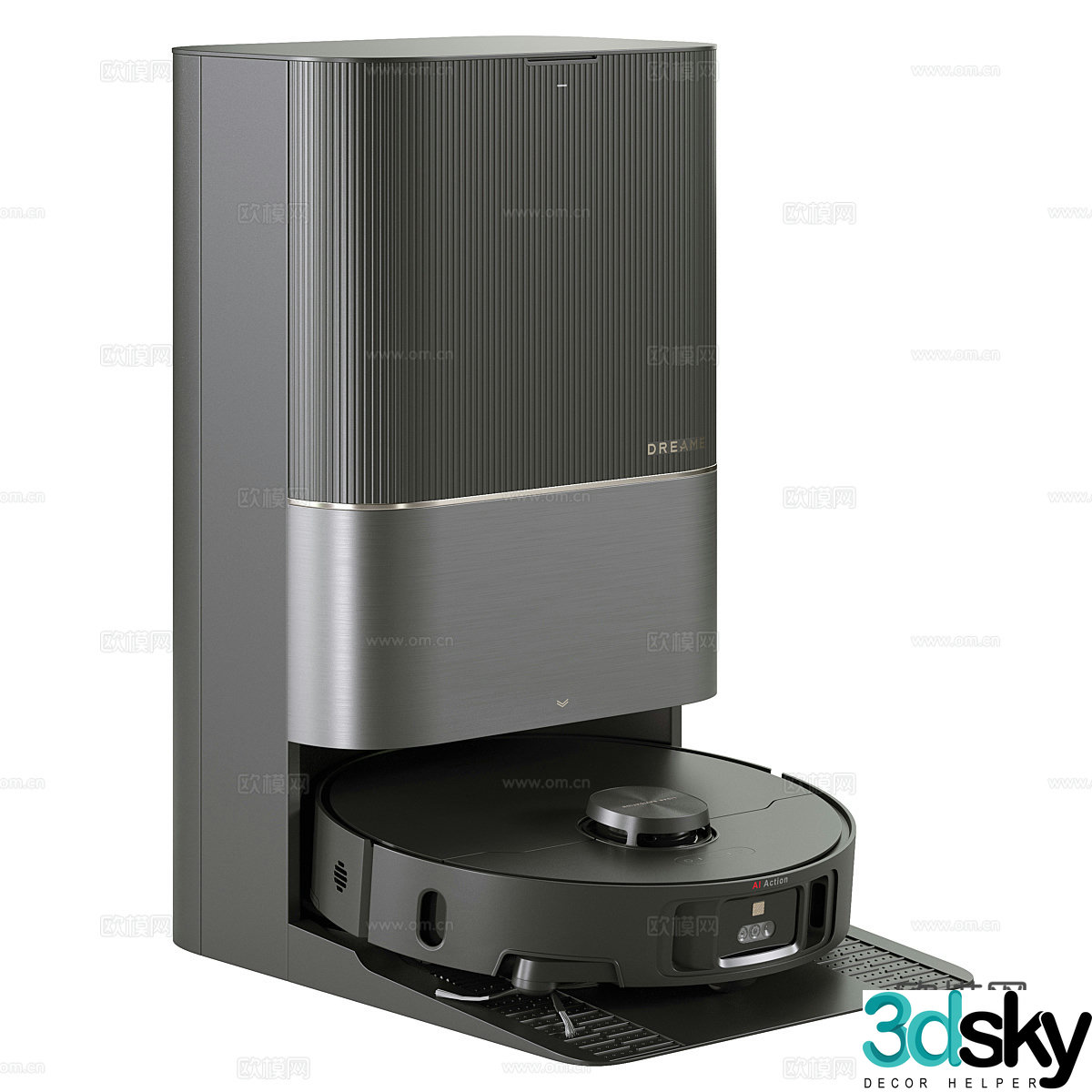 Dreame X40 Ultra Sweeping Robot 3D Model