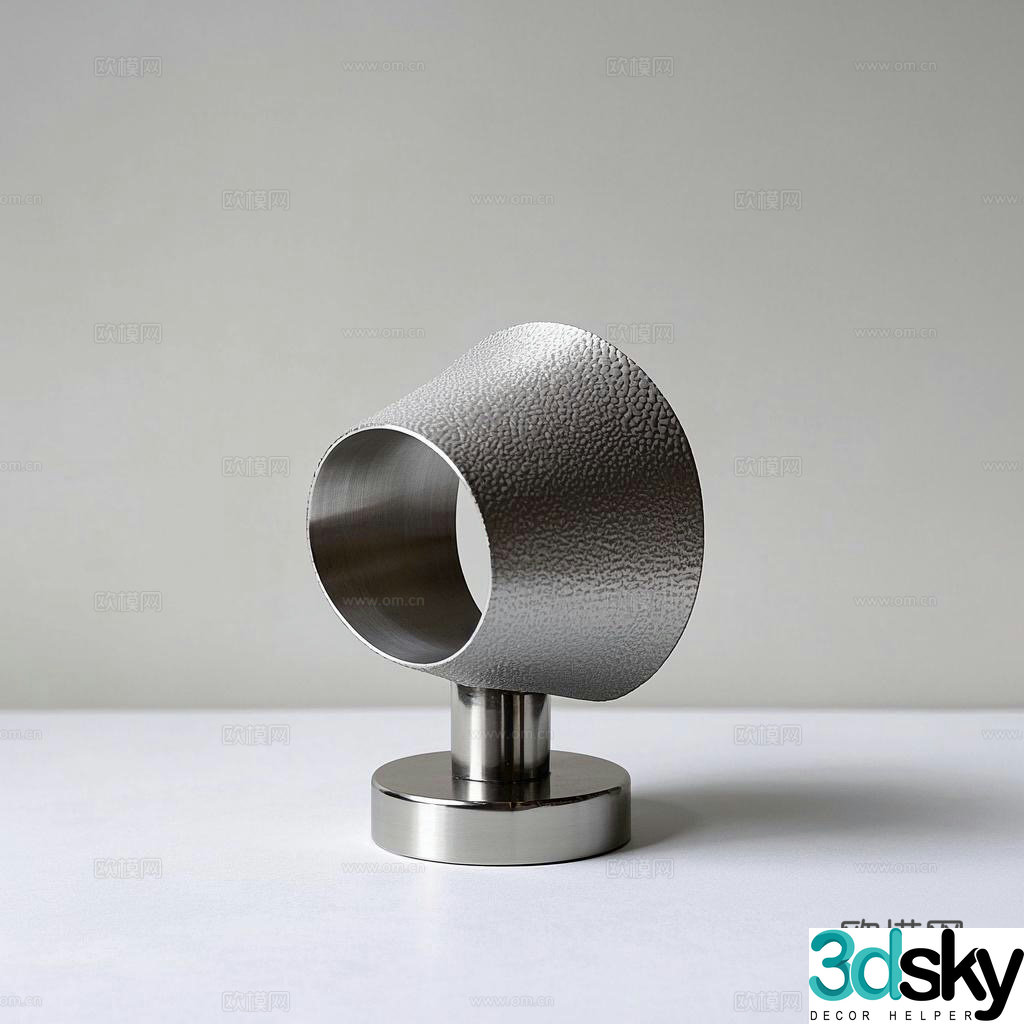 Stainless steel ornament 3d model
