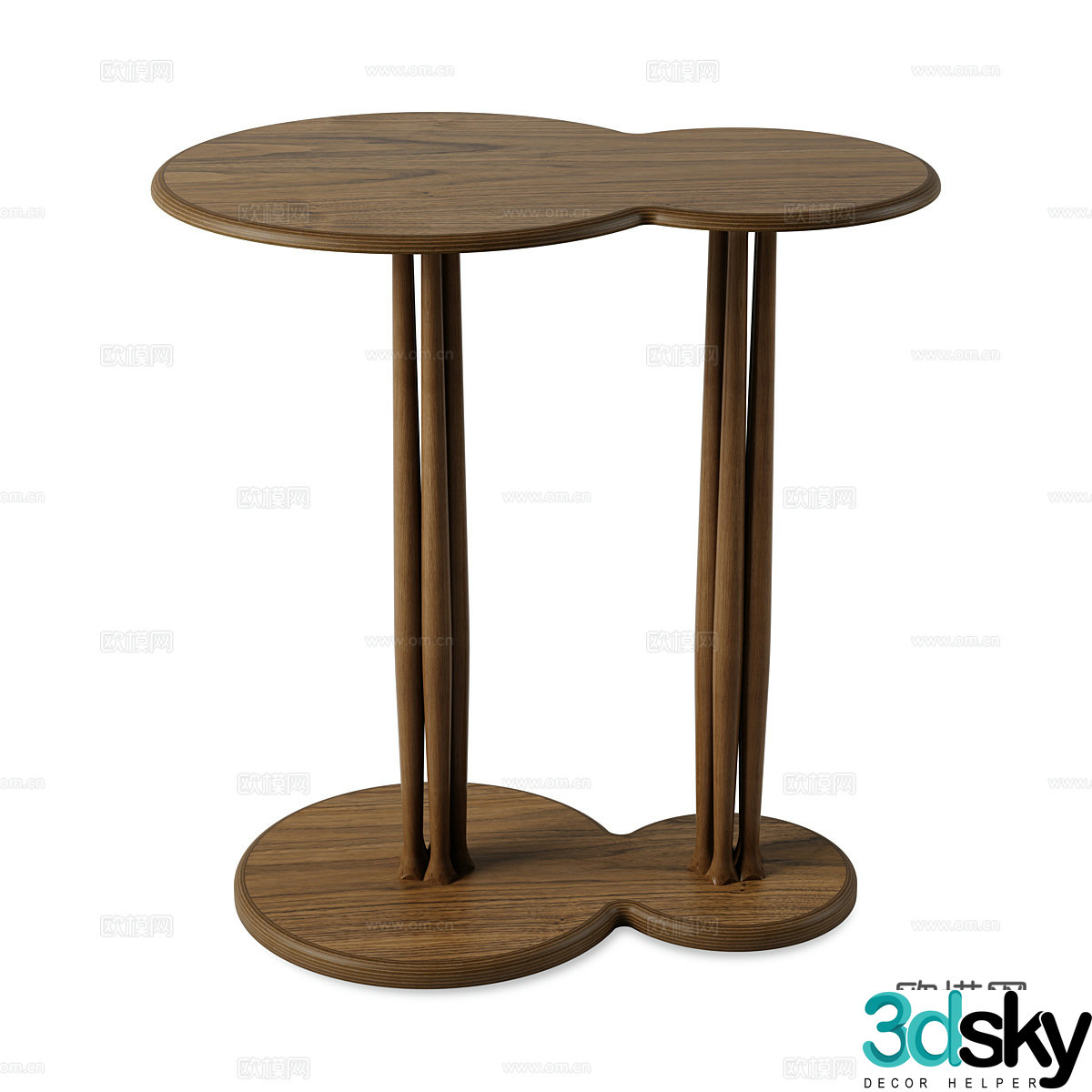Nordic simple coffee table coffee table simple coffee table decorative coffee table 3D model