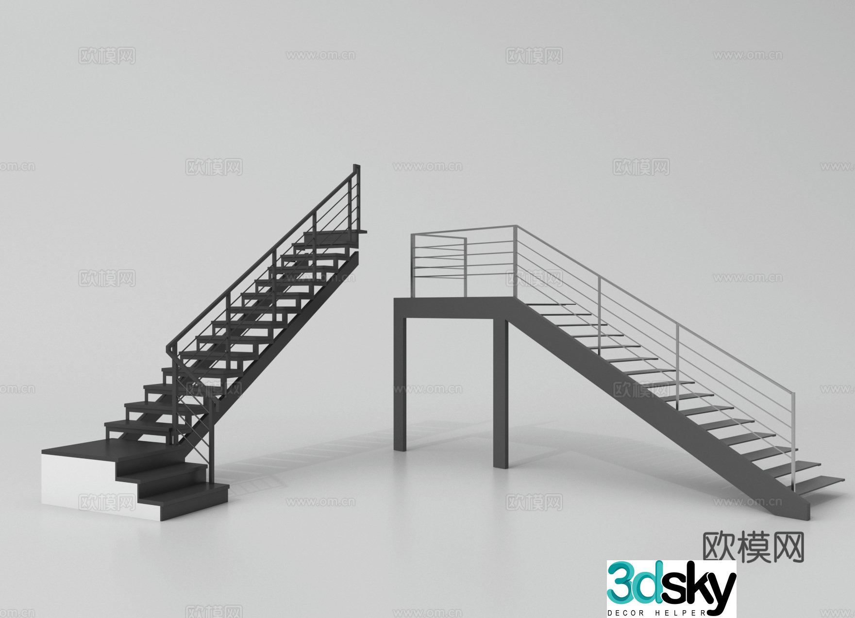 Stair 3d model