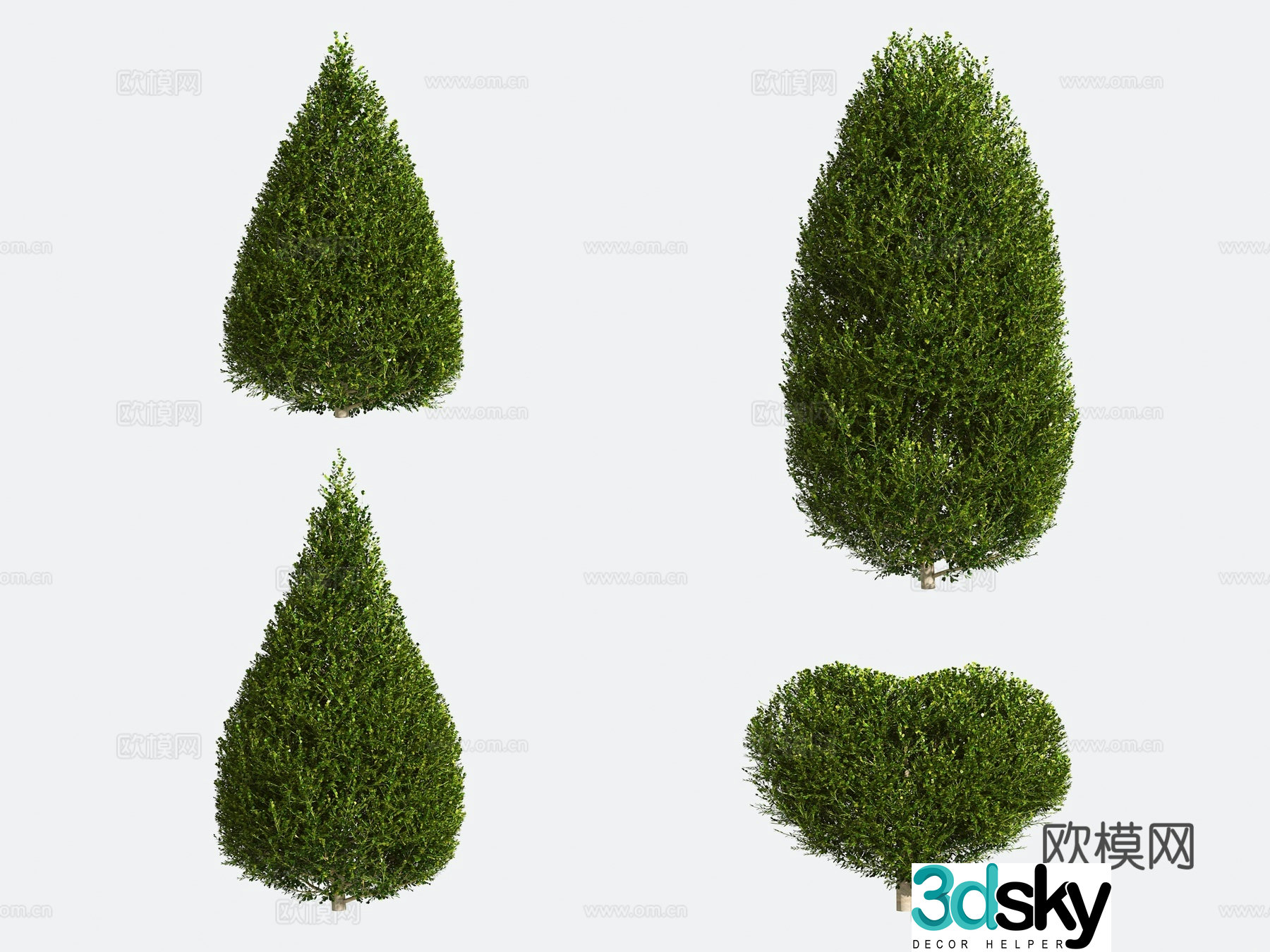 Shrub Modeling Tree Gardening 3d Model