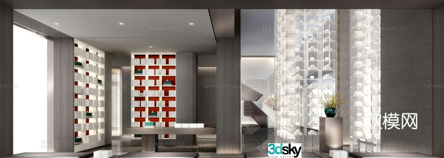 New Chinese sales office 3D model