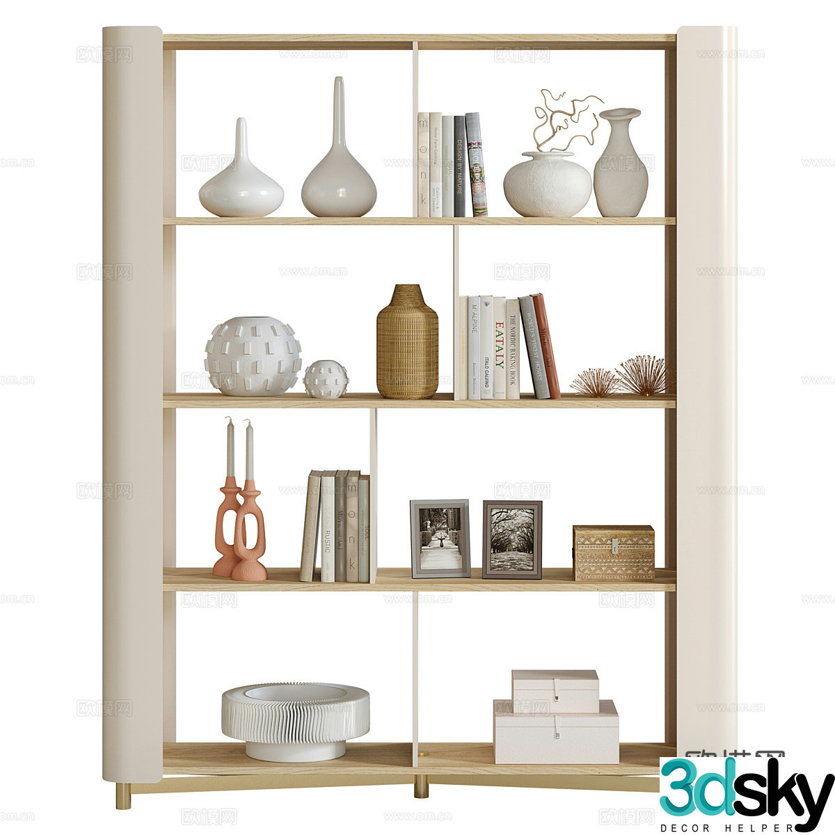 Decorative cabinet 3d model