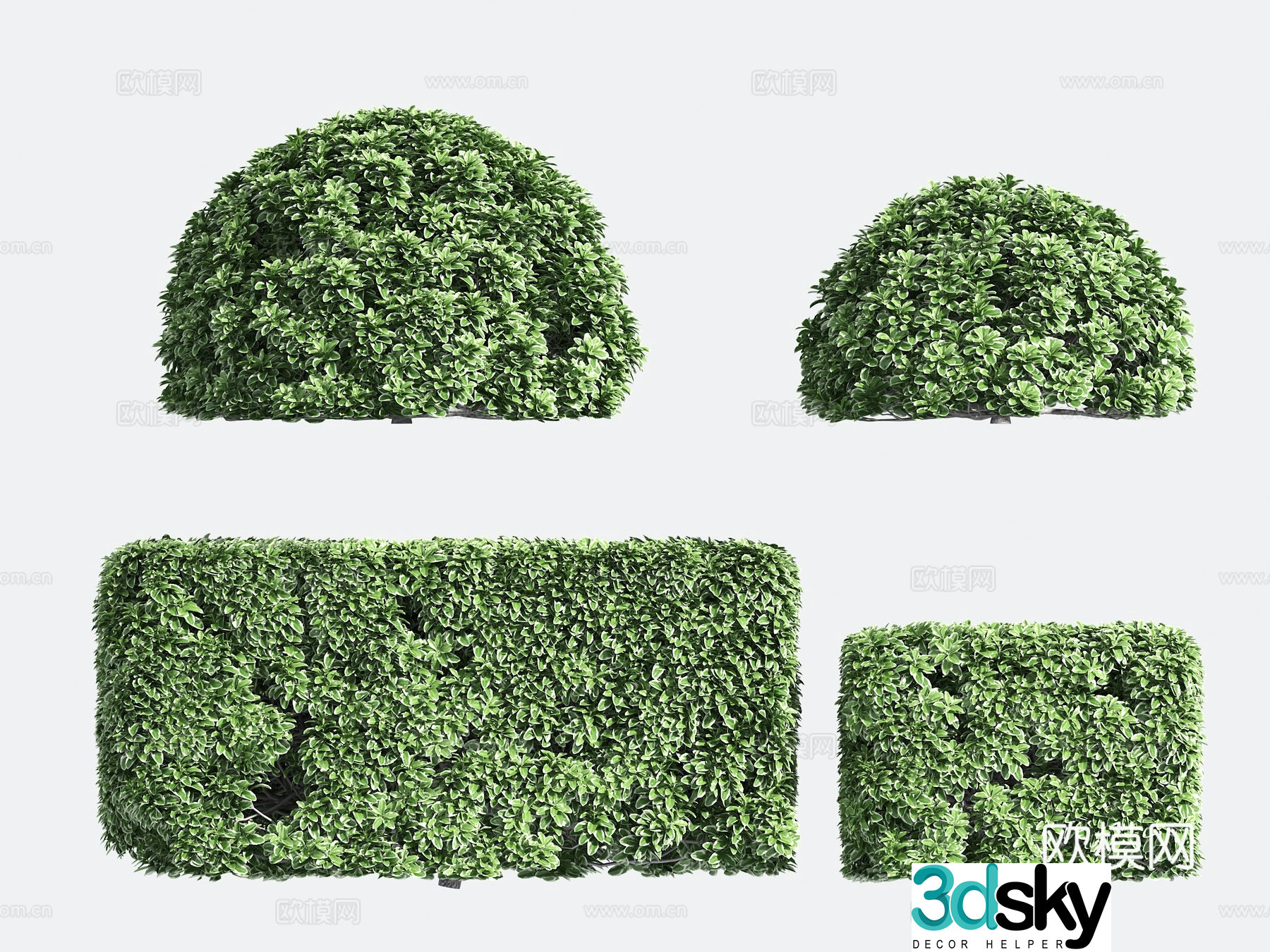 Spherical bush Square bush 3d model