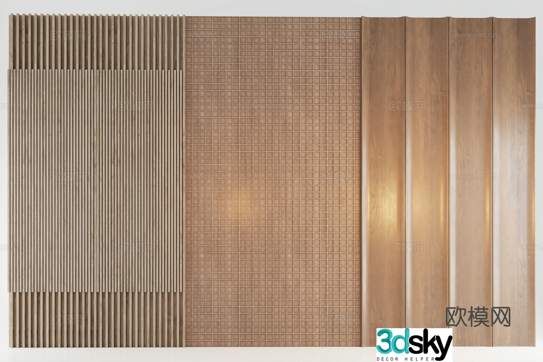 TV background wall sofa background wall 3d model