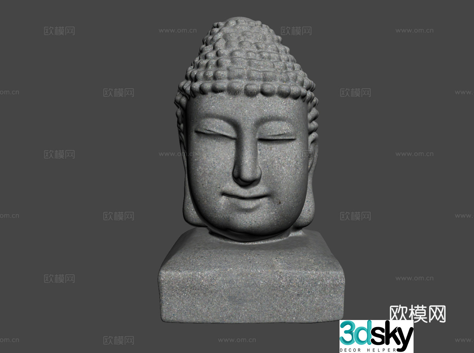 Buddha statue Maitreya Buddha Tathagata Buddha Sakyamuni Buddha Guanyin Bodhisattva Amitabha Buddha sculpture carving 3D model