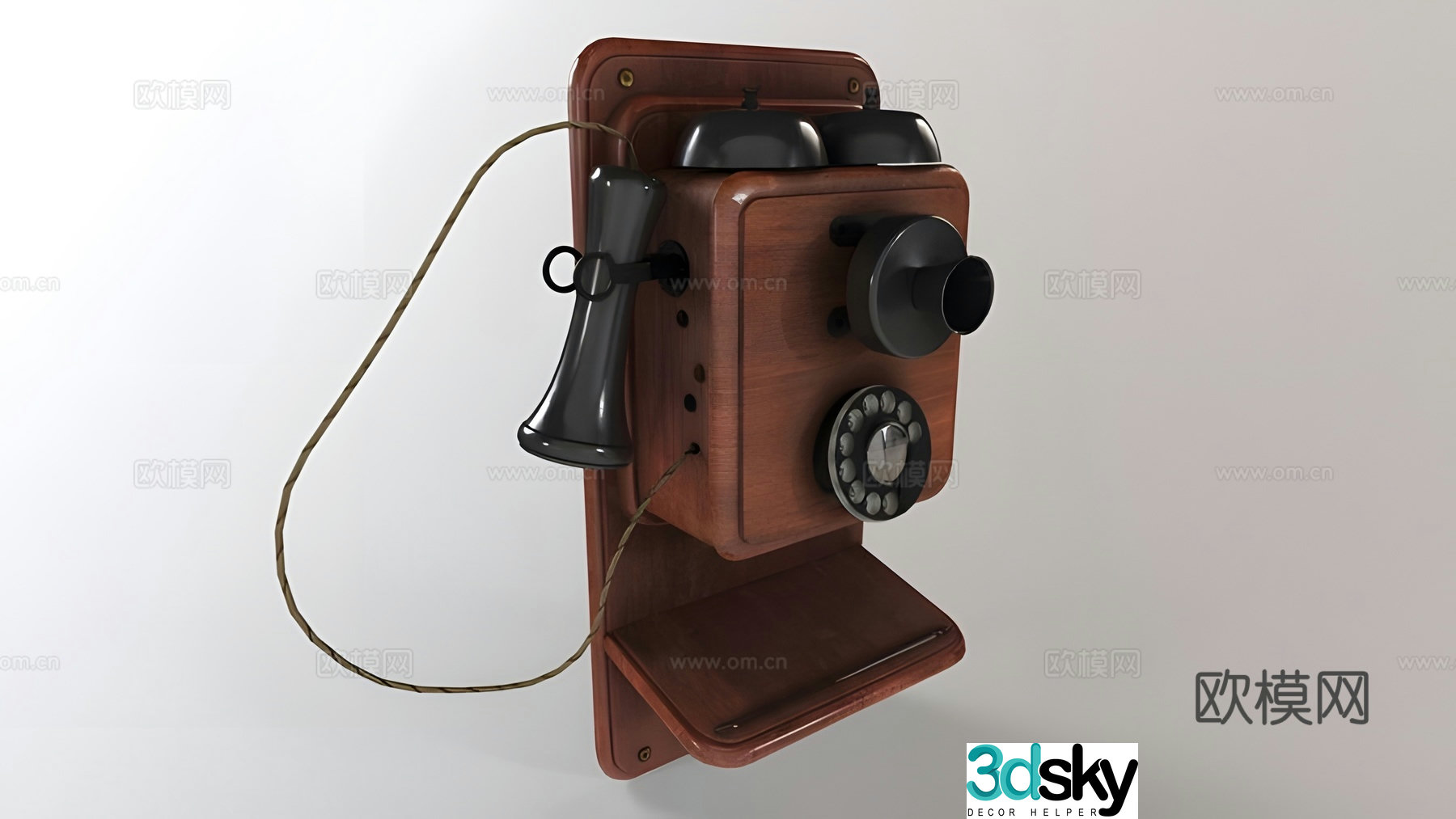 Old phone 3d model
