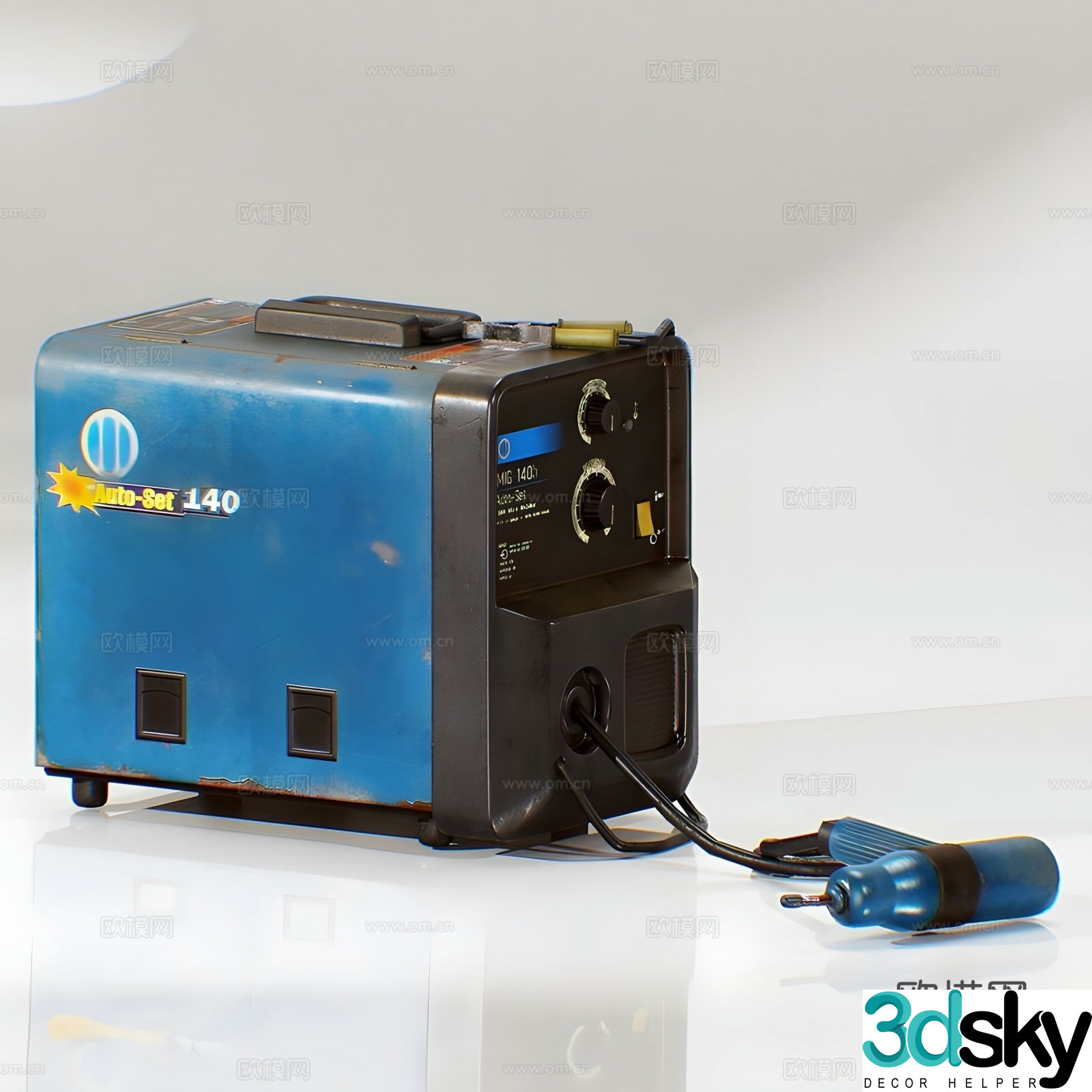 Welding machine 3D model