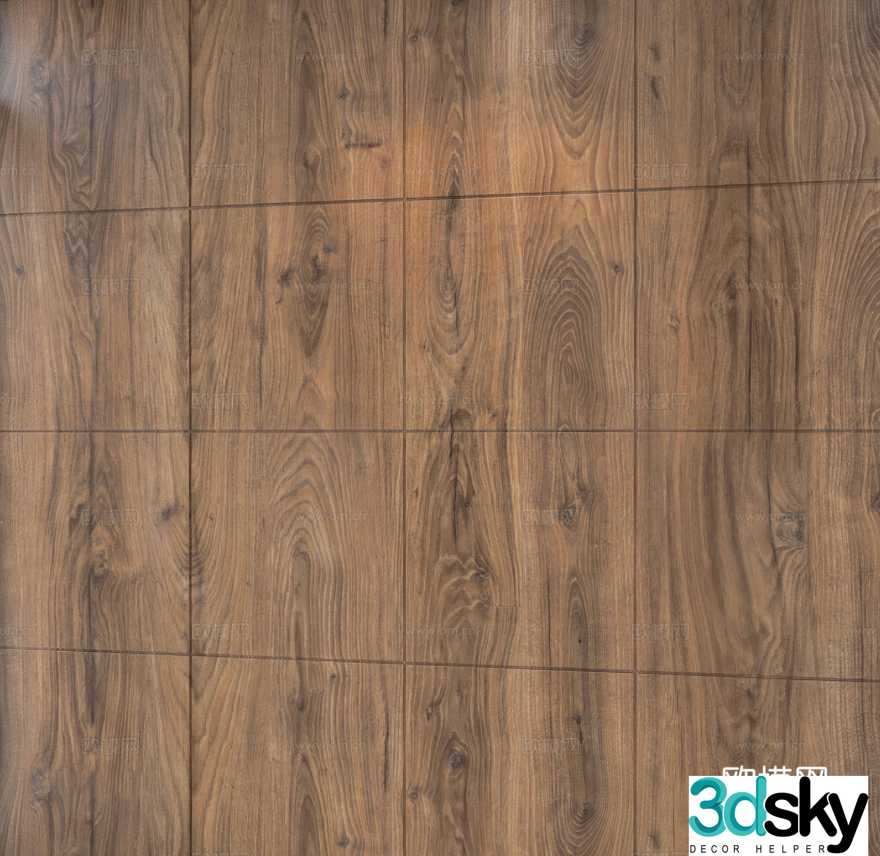 Walnut veneer medieval wood veneer wall panel old wood wall panel 3d model