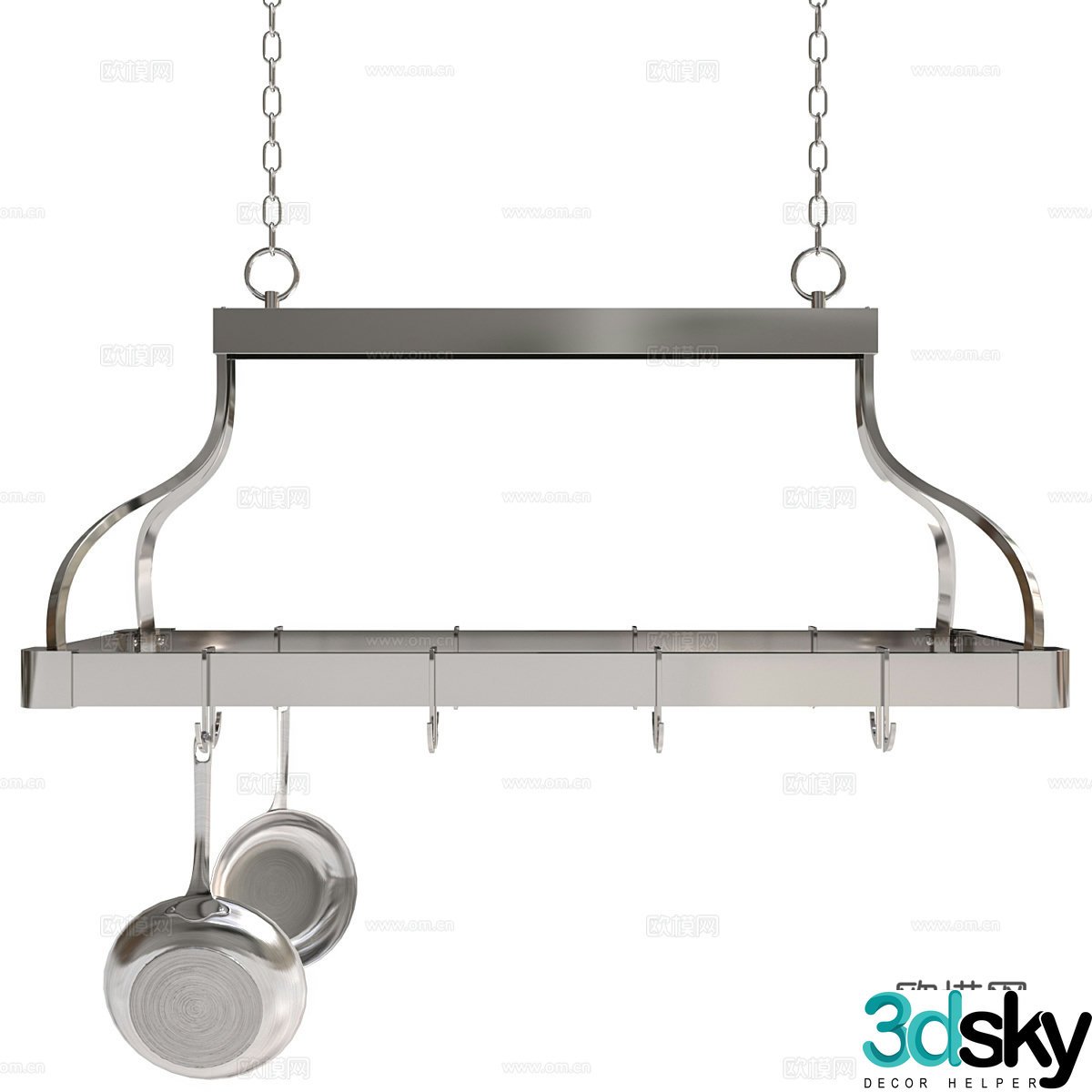 Tableware combination 3D model
