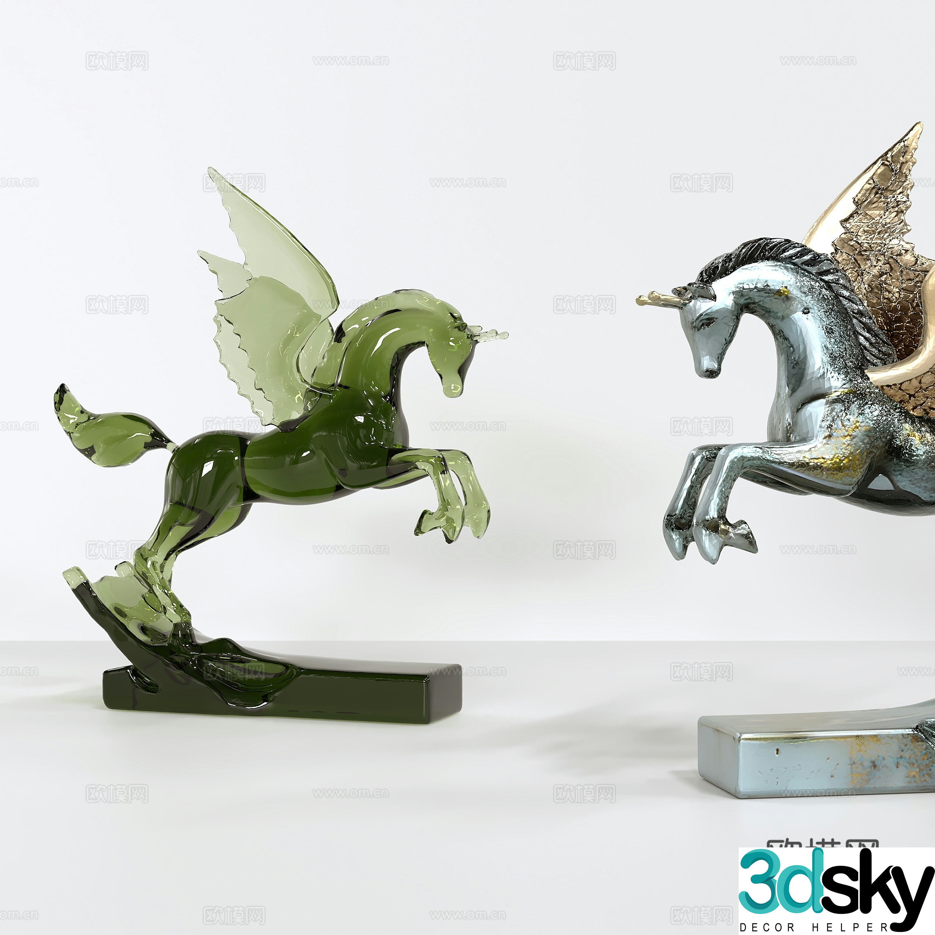 Pegasus 3d model