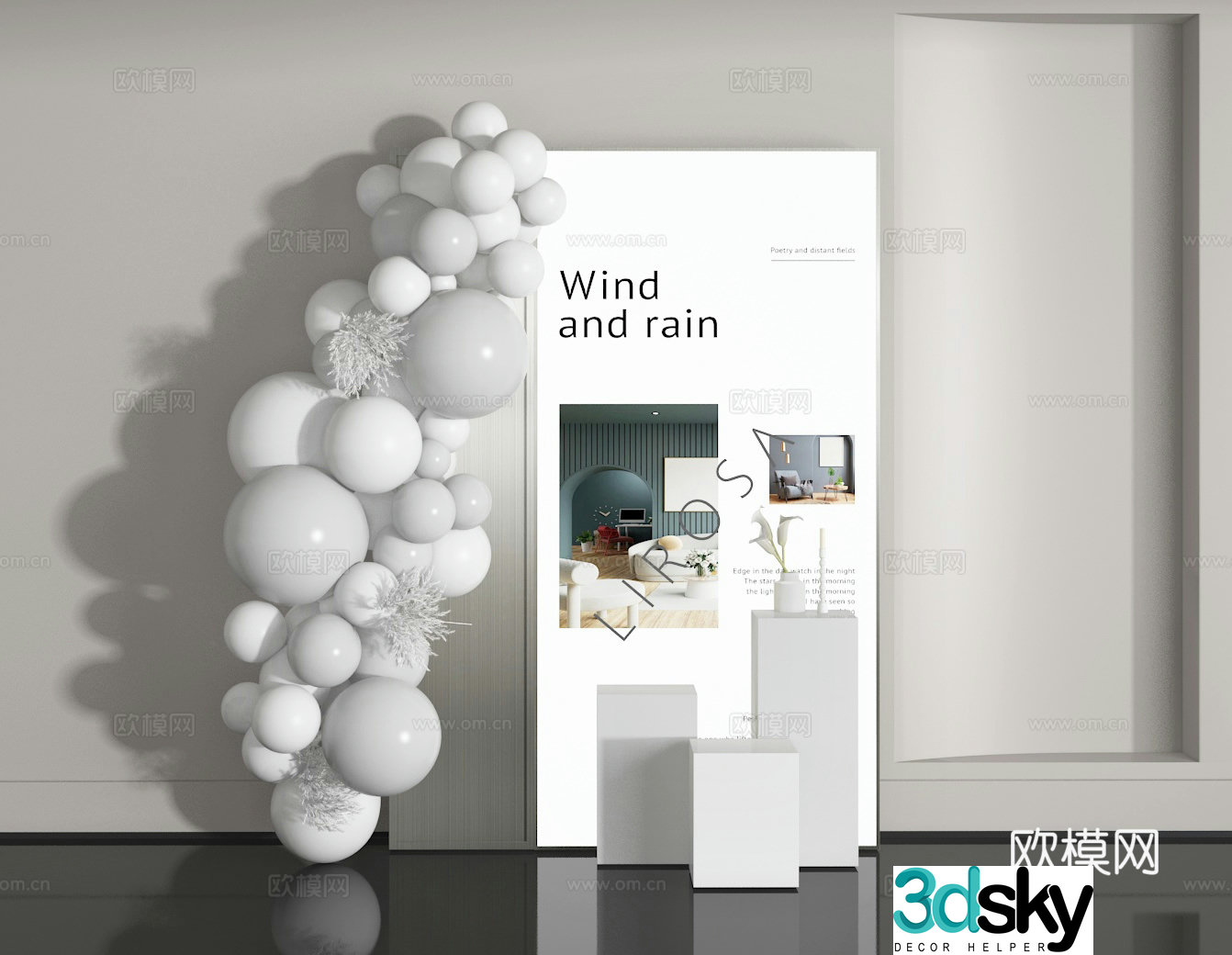 Balloon Beauty Chen 3D Model