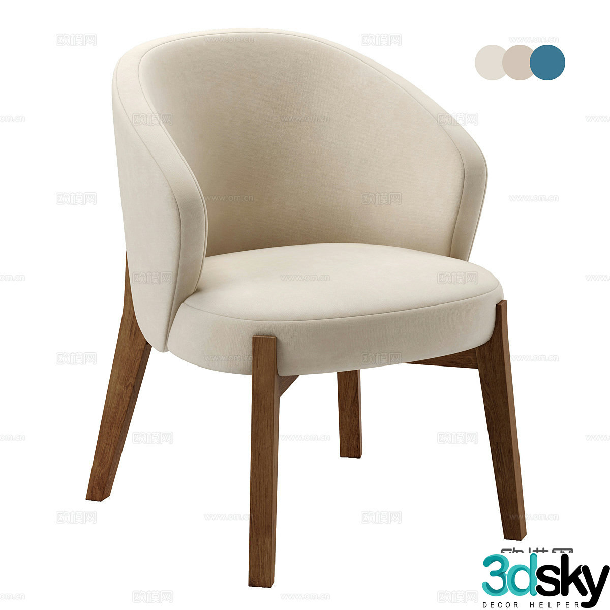 Leisure chair 3d model