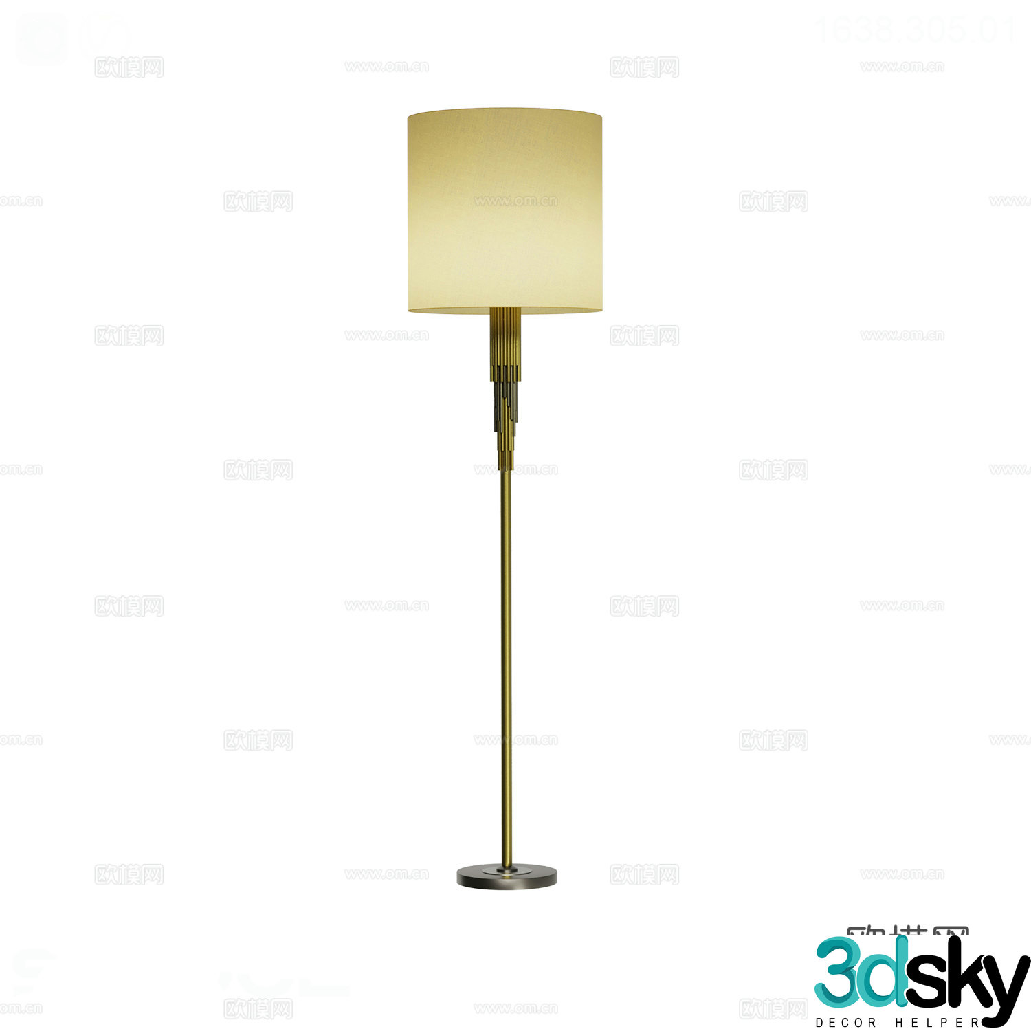 Floor lamp 3d model