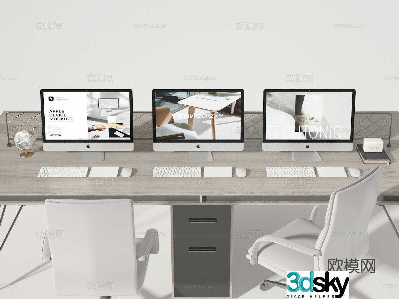 Computer 3D Model