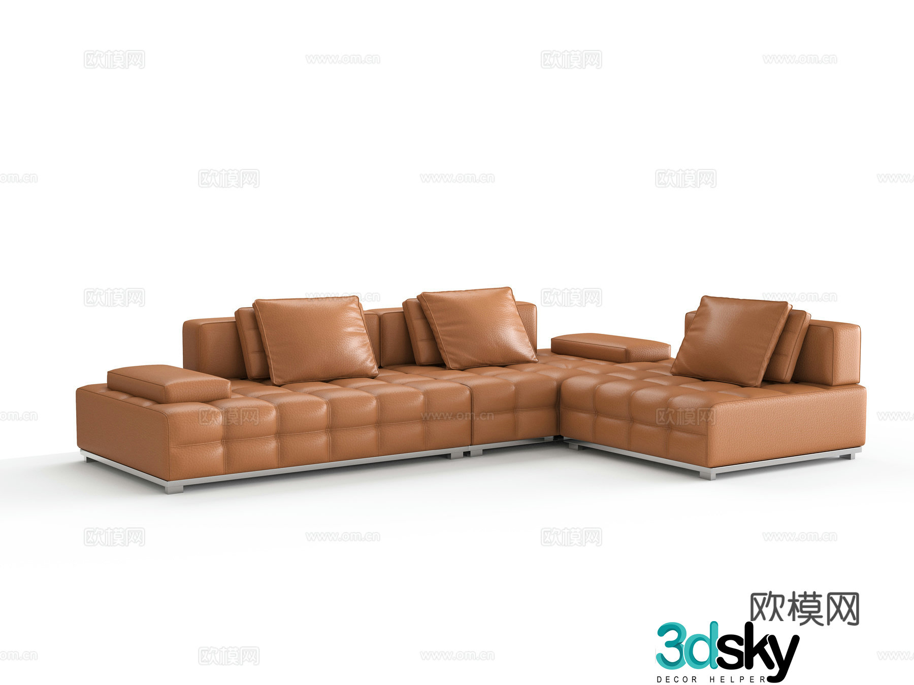 Combination sofa 3d model