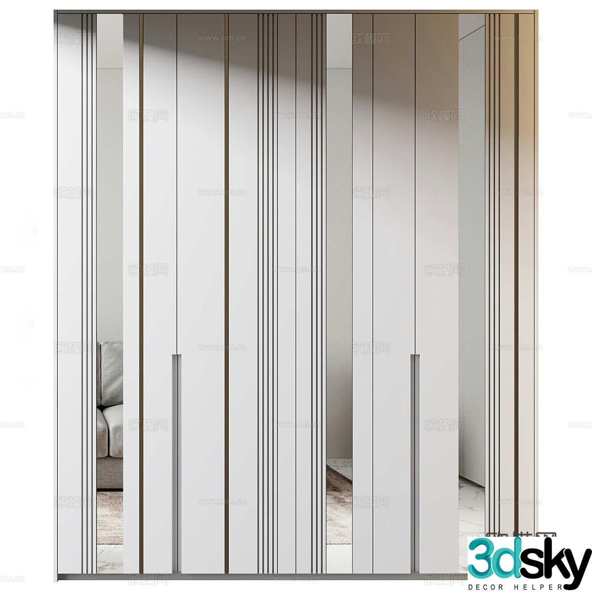 Side cabinet 3D model
