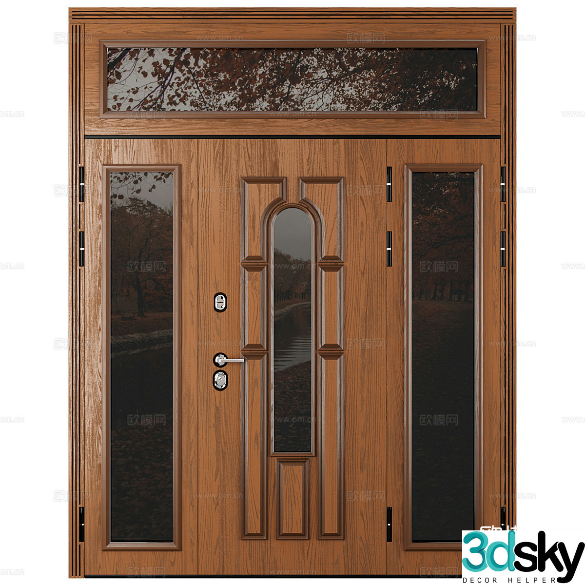 Security door 3d model
