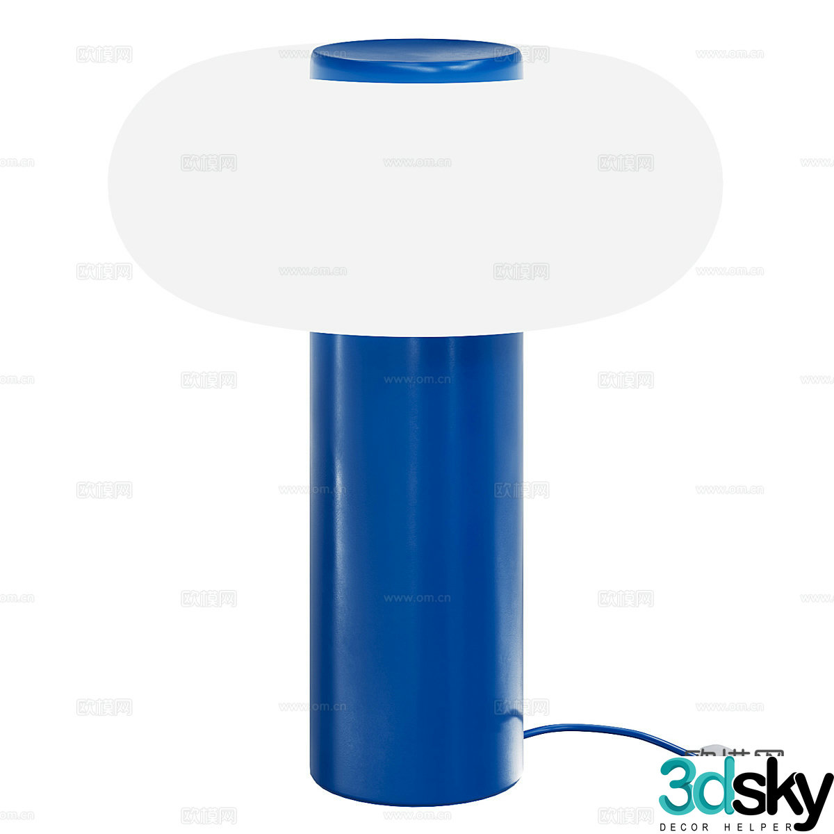 Modern minimalist Omer desk lamp 3d model