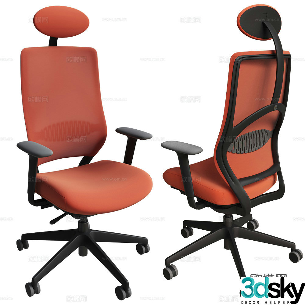 Office chair 3d model
