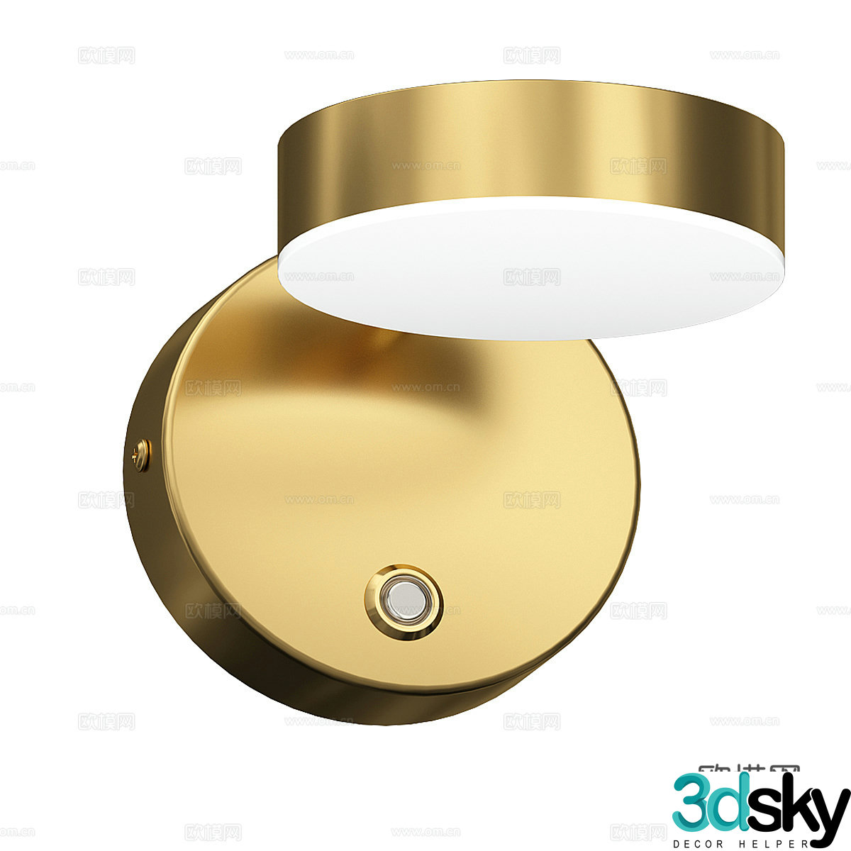 Modern simple wall lamp wall lamp simple wall lamp light luxury wall lamp decorative wall lamp 3d model
