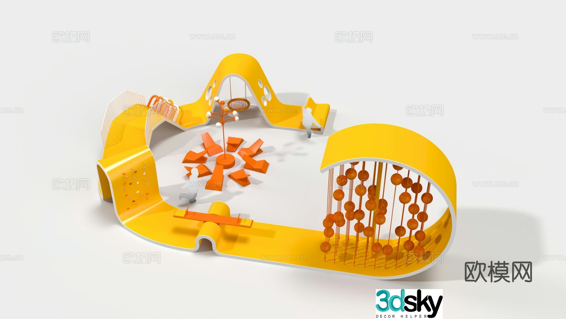 Amusement equipment 3d model
