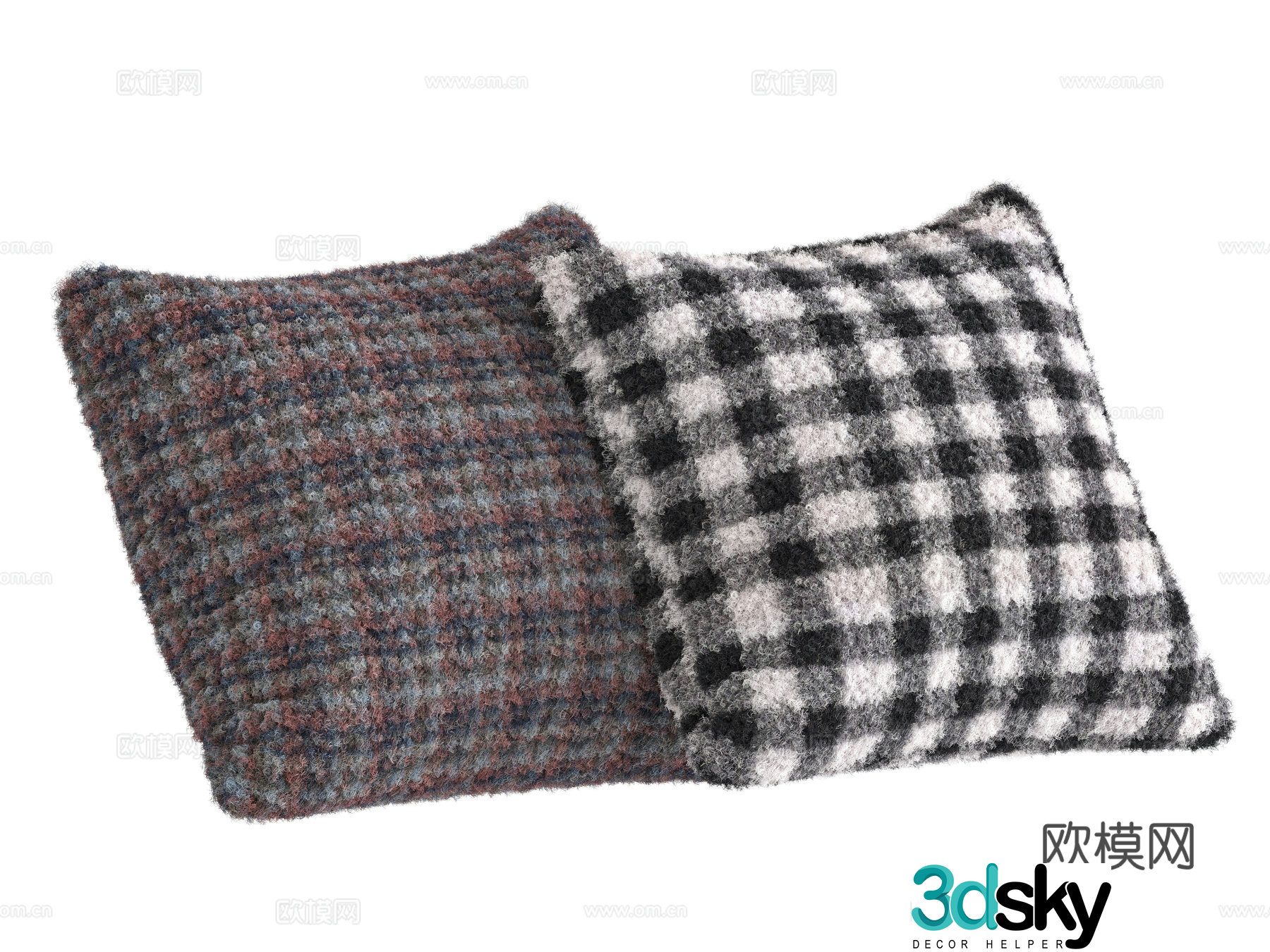 3D model of pillow