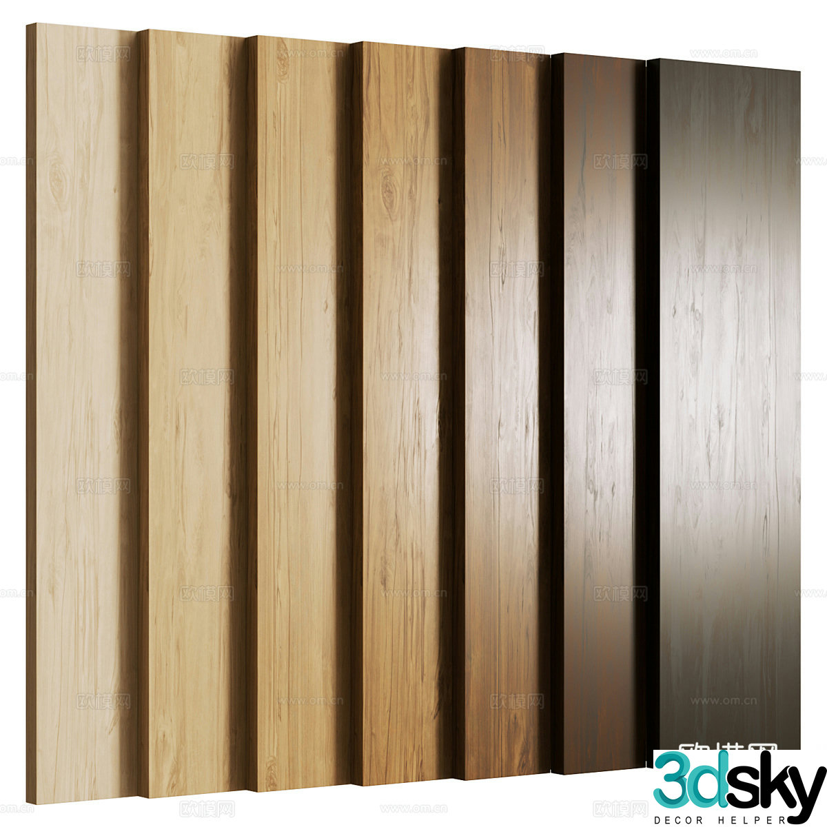 Sofa background wall 3d model