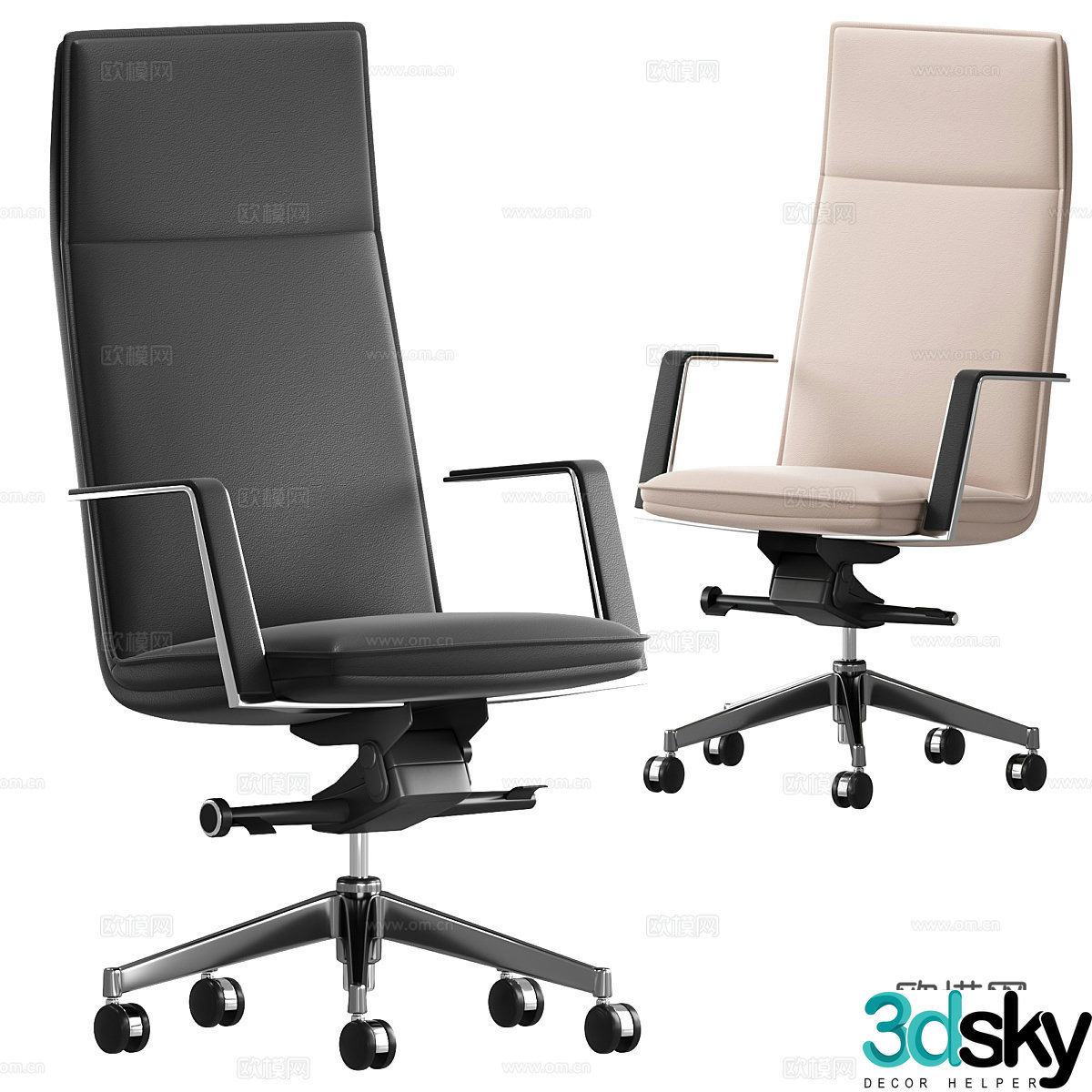 Office chair 3d model