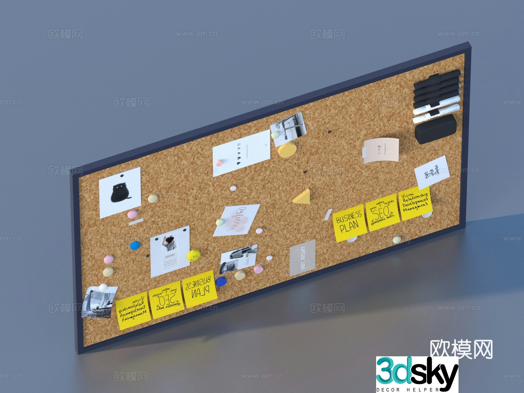 3D model of wall decoration pendant