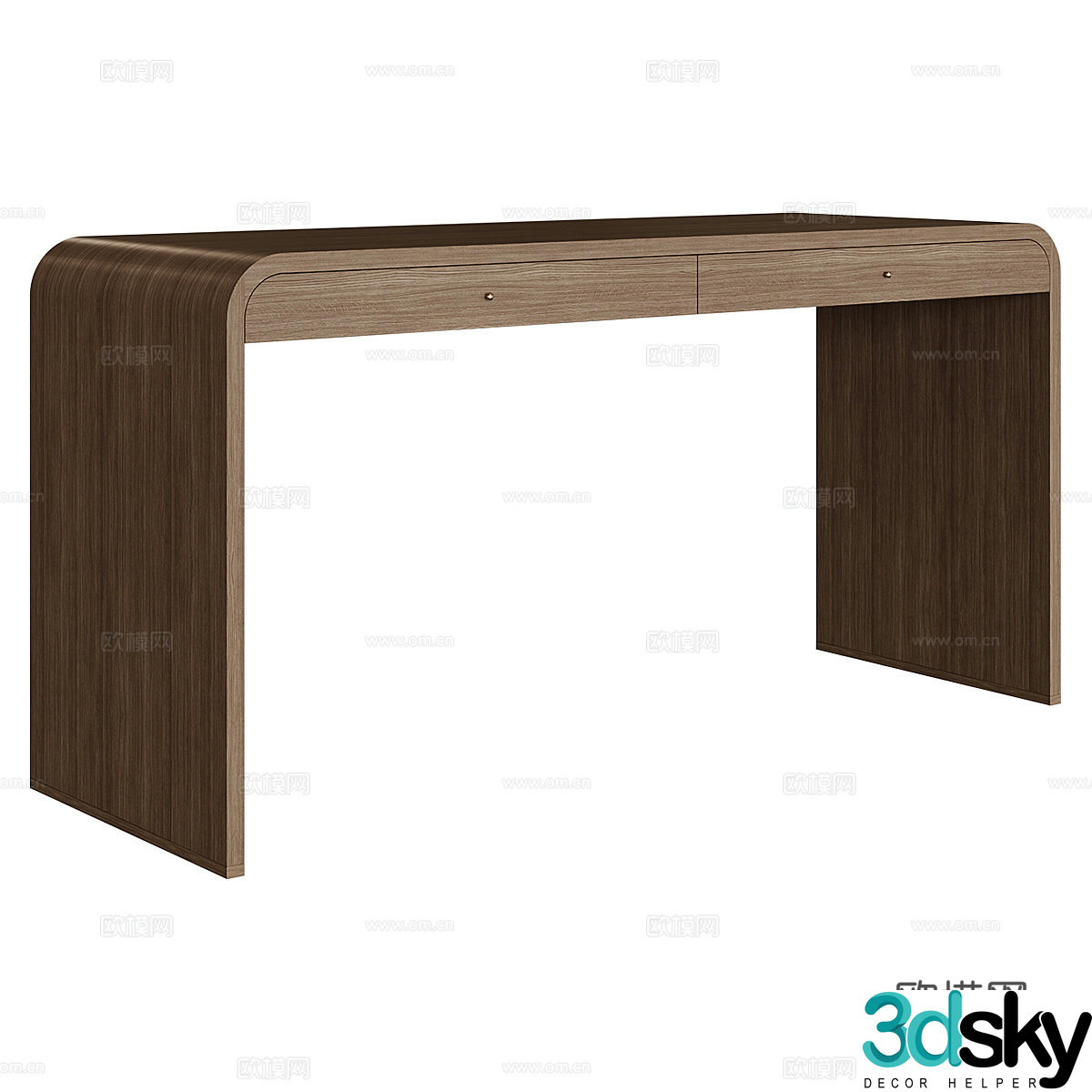 New Chinese style Ives desk 3D model