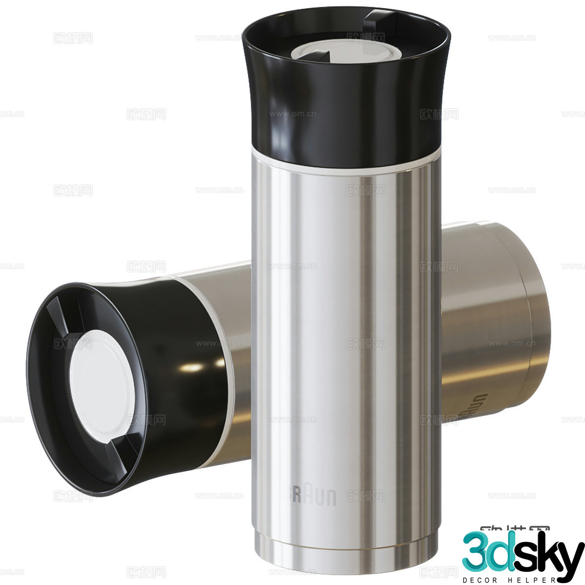 Kettle Hot Kettle Cup Stainless Steel Kettle Teapot Sports Kettle 3D Model