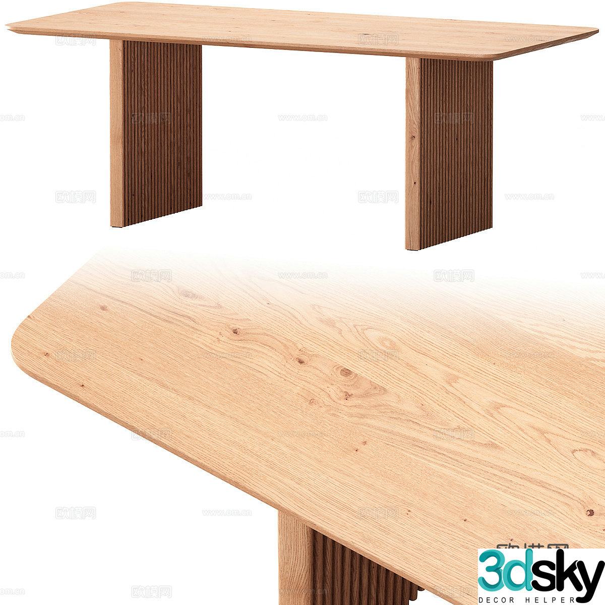 Desk 3d model