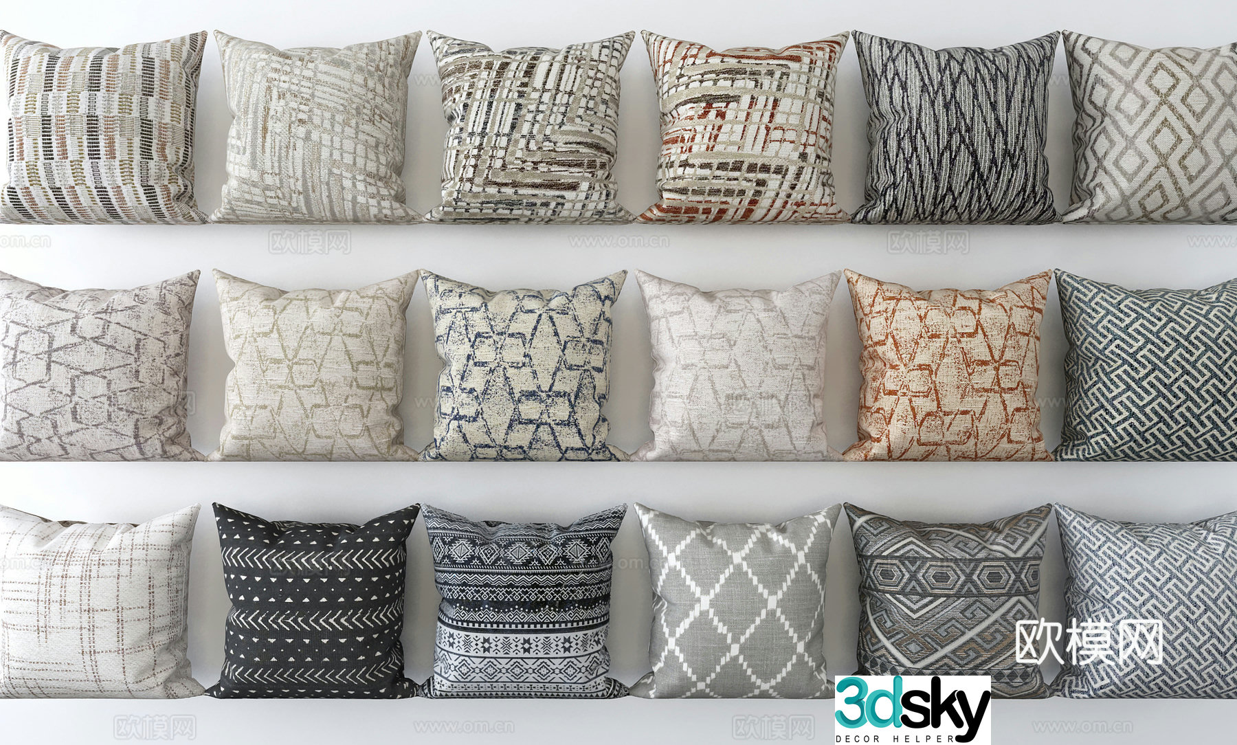 3D model of pillow