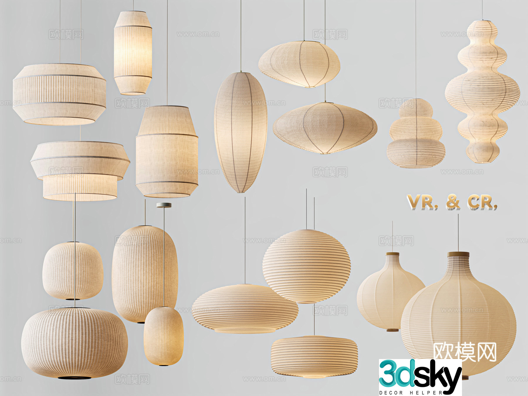 Wasabi Chandelier Restaurant Chandelier Art Chandelier 3D Model