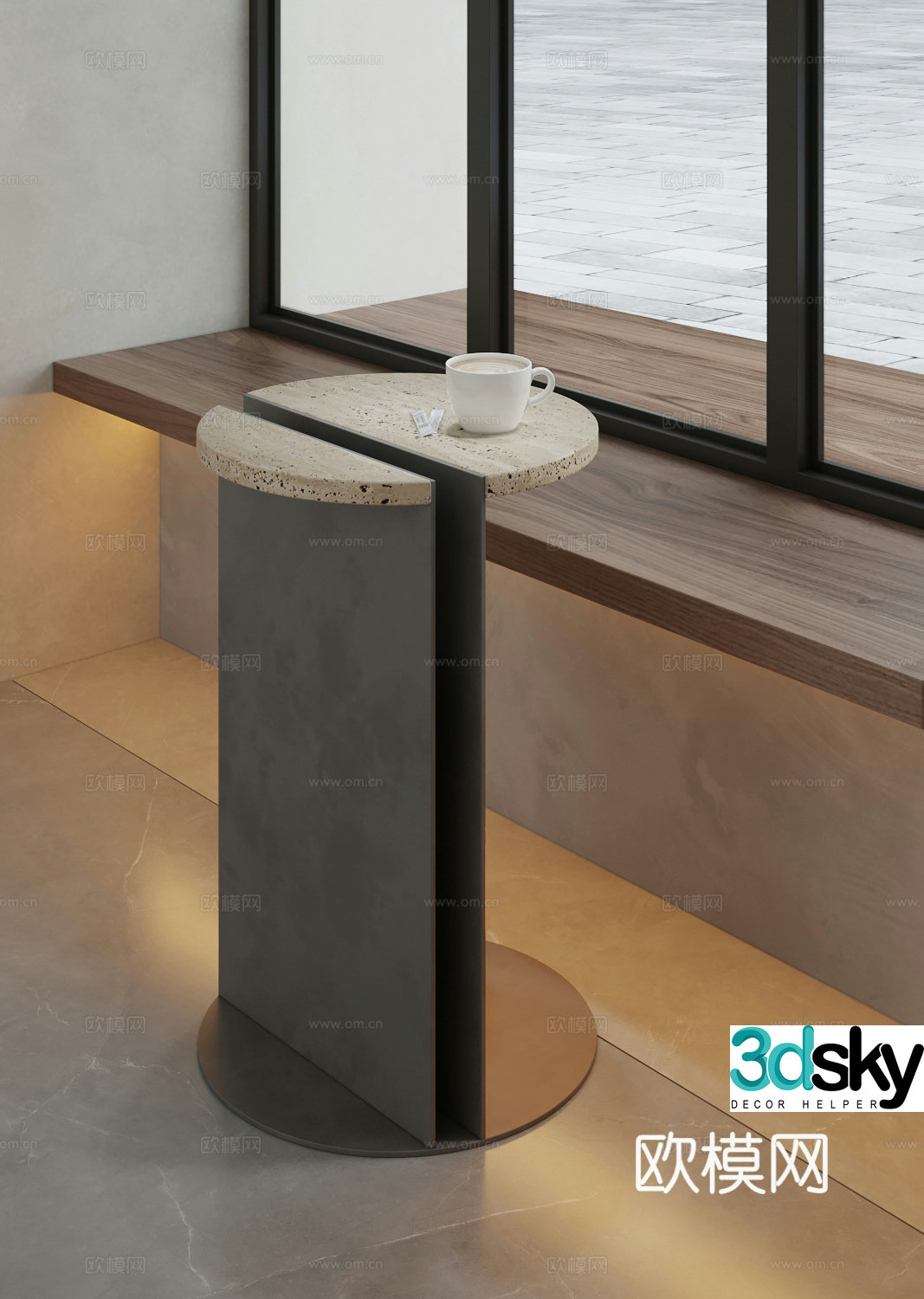 3D model of circle
