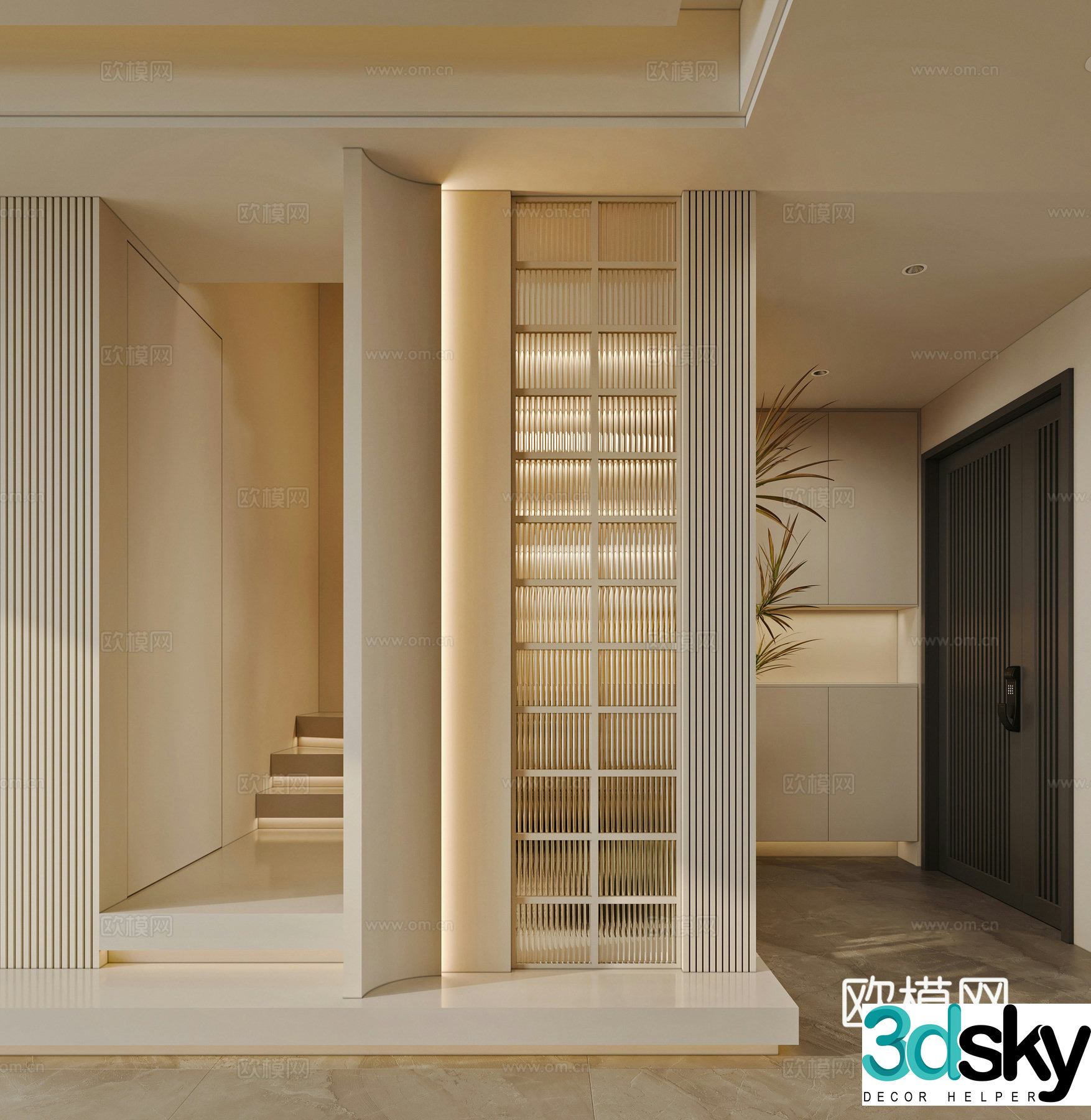 Foyer 3D Model