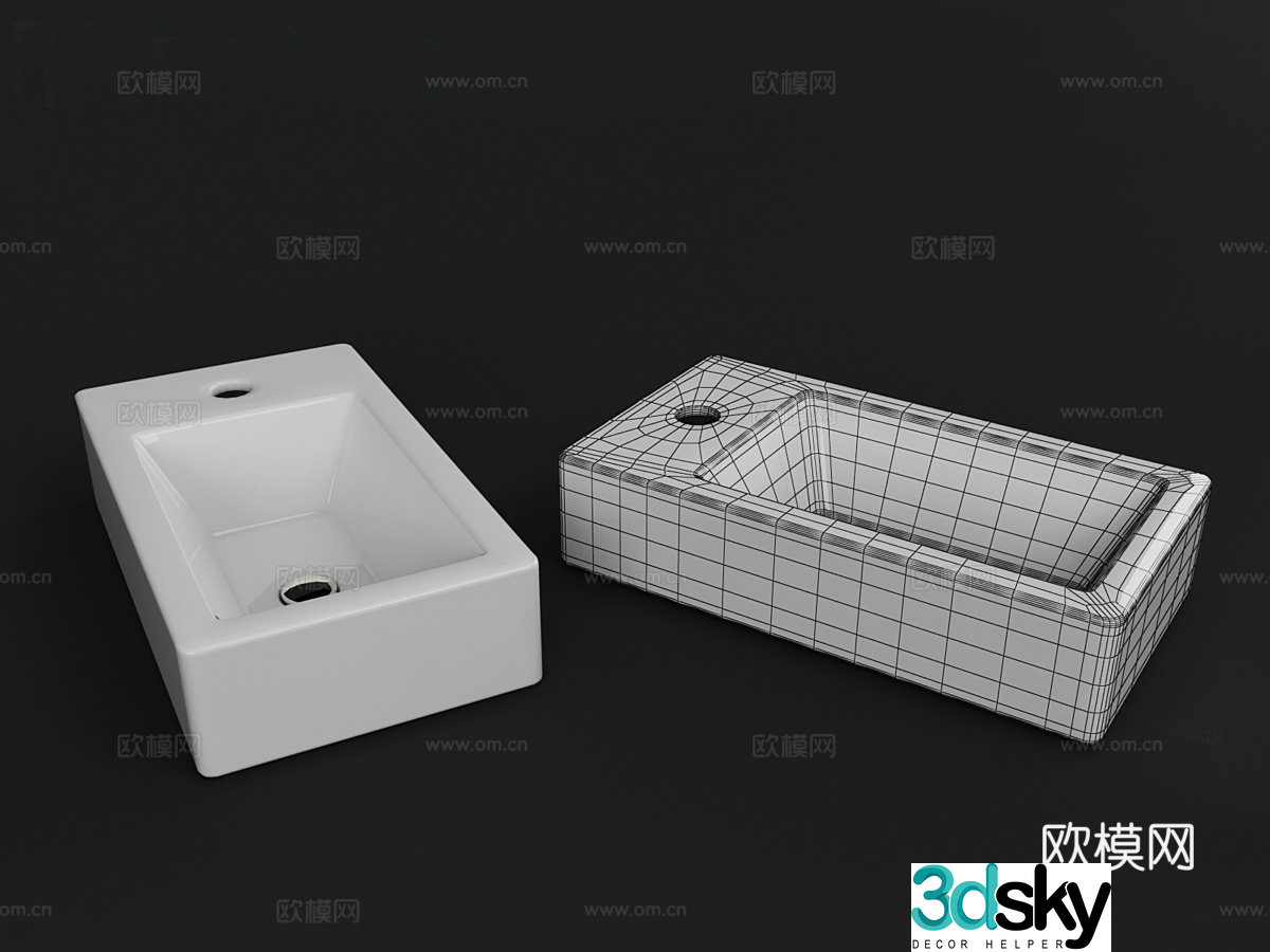 Washbasin 3d model